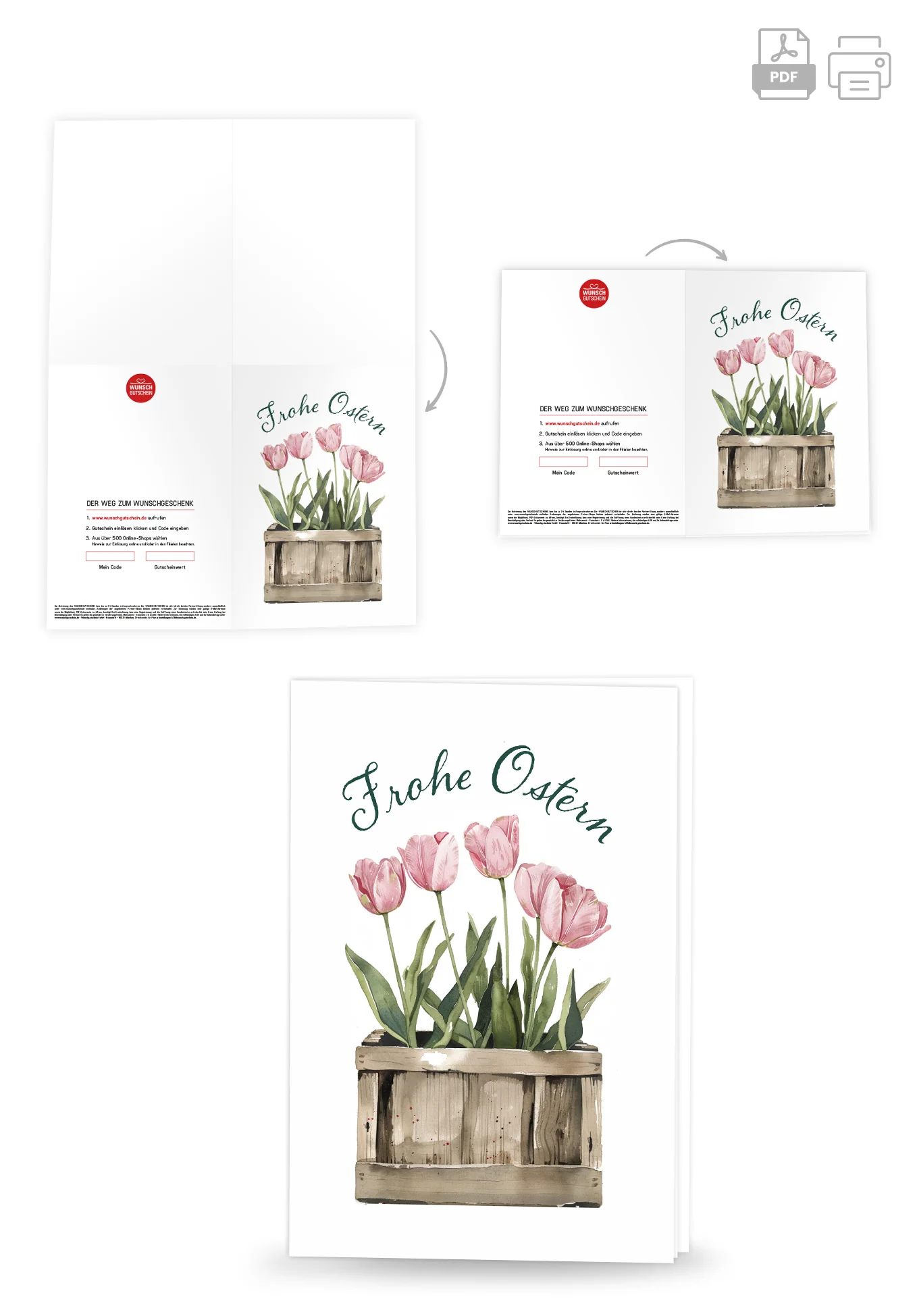 Frohe Ostern - Tulpen Box PDF - Image 4