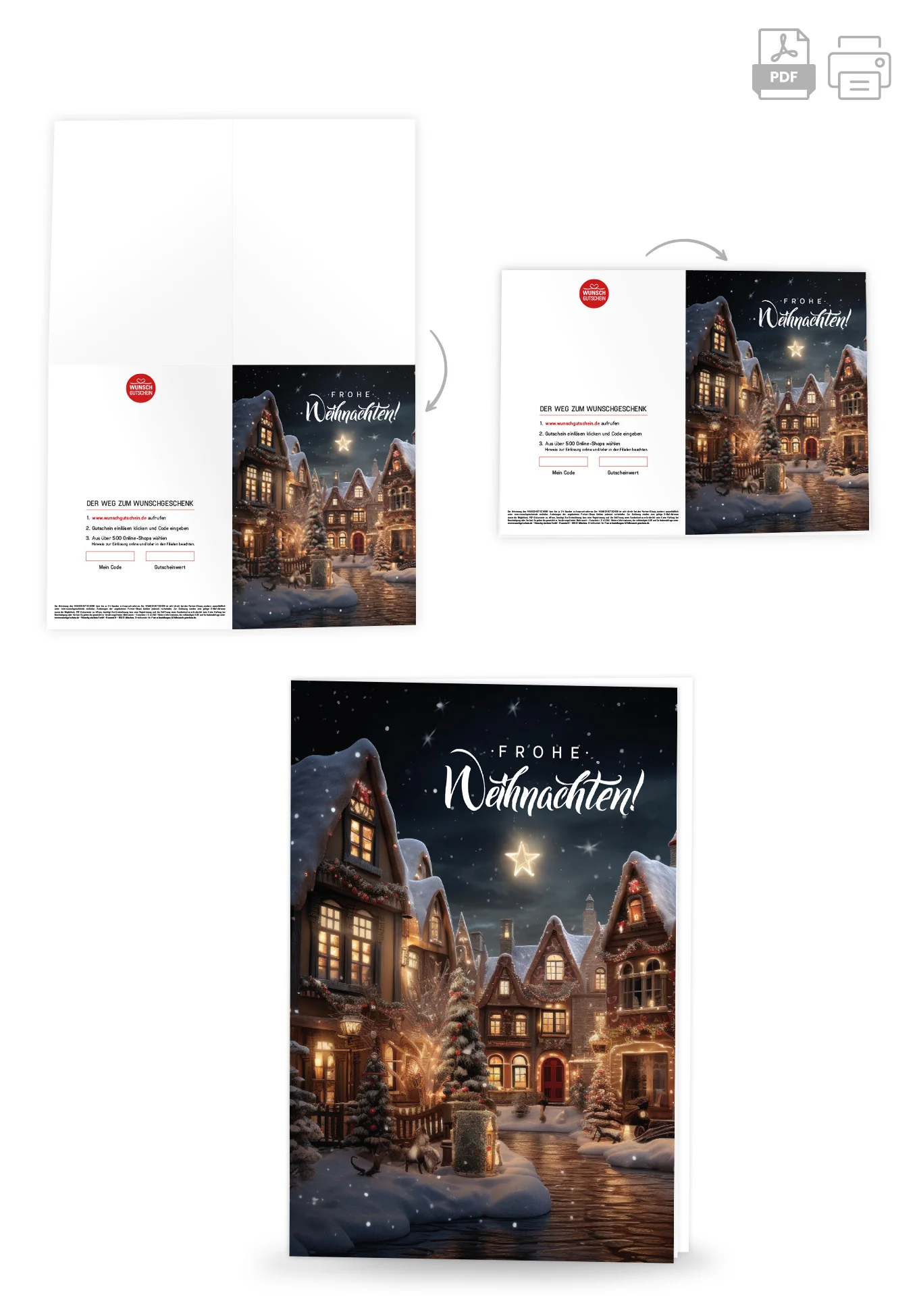 Frohe Weihnachten - Dorf - Image 4