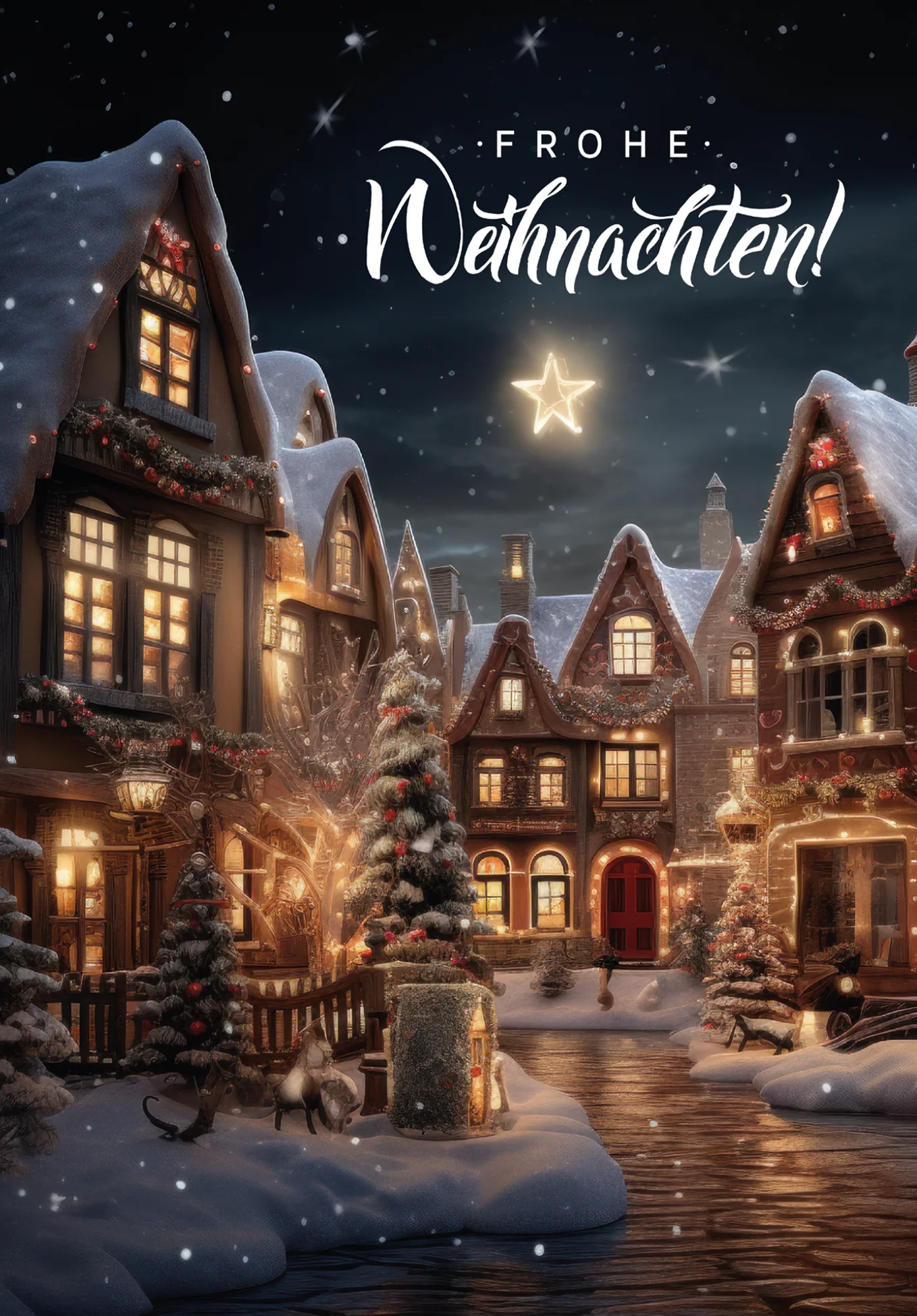 Frohe Weihnachten - Dorf PDF - Image 2