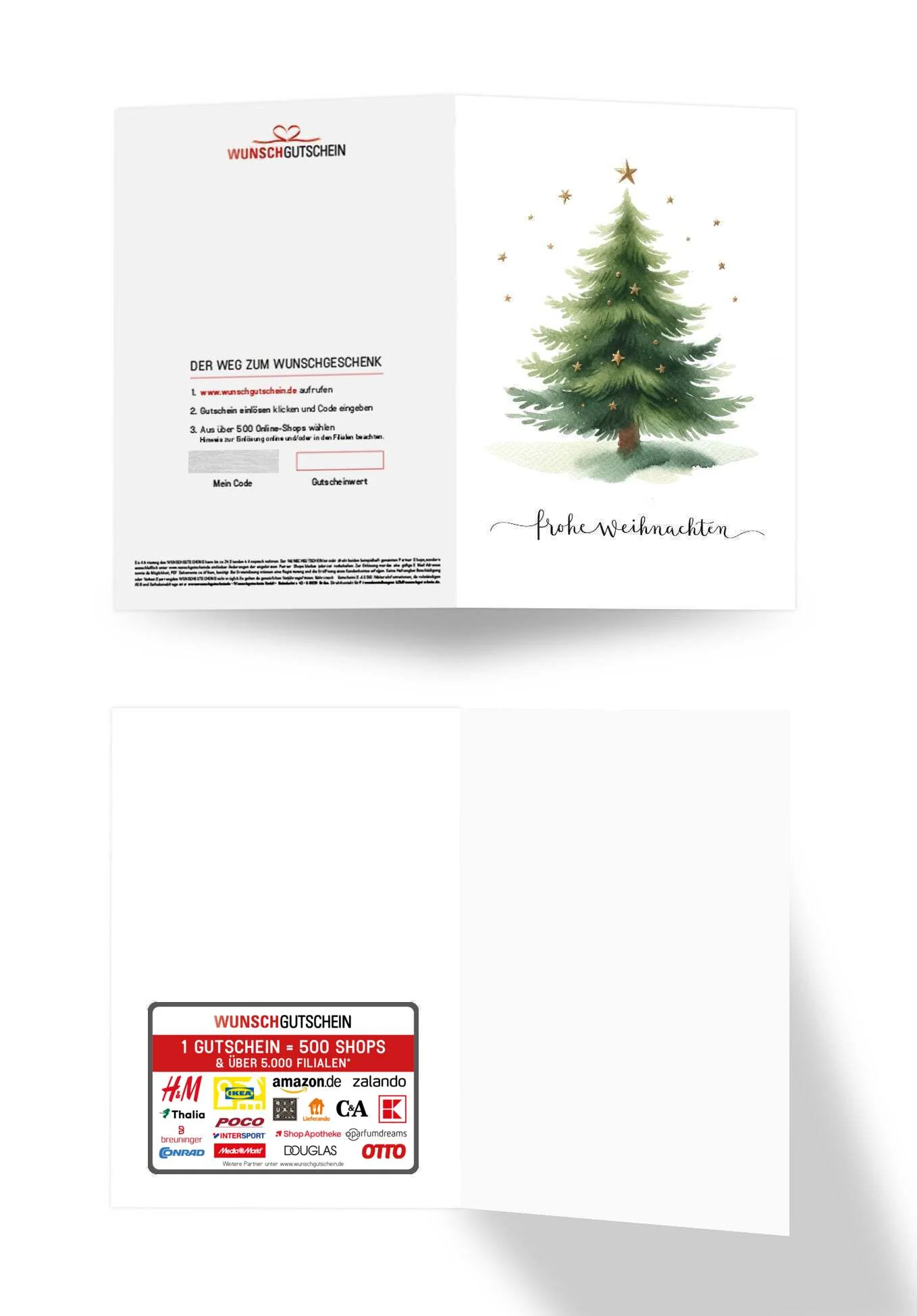 Frohe Weihnachten - Tannenbaum Sterne PDF - Image 3
