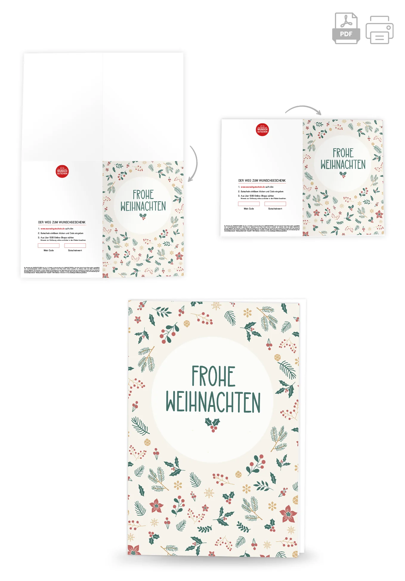 Frohe Weihnachten - Zweige - Image 4