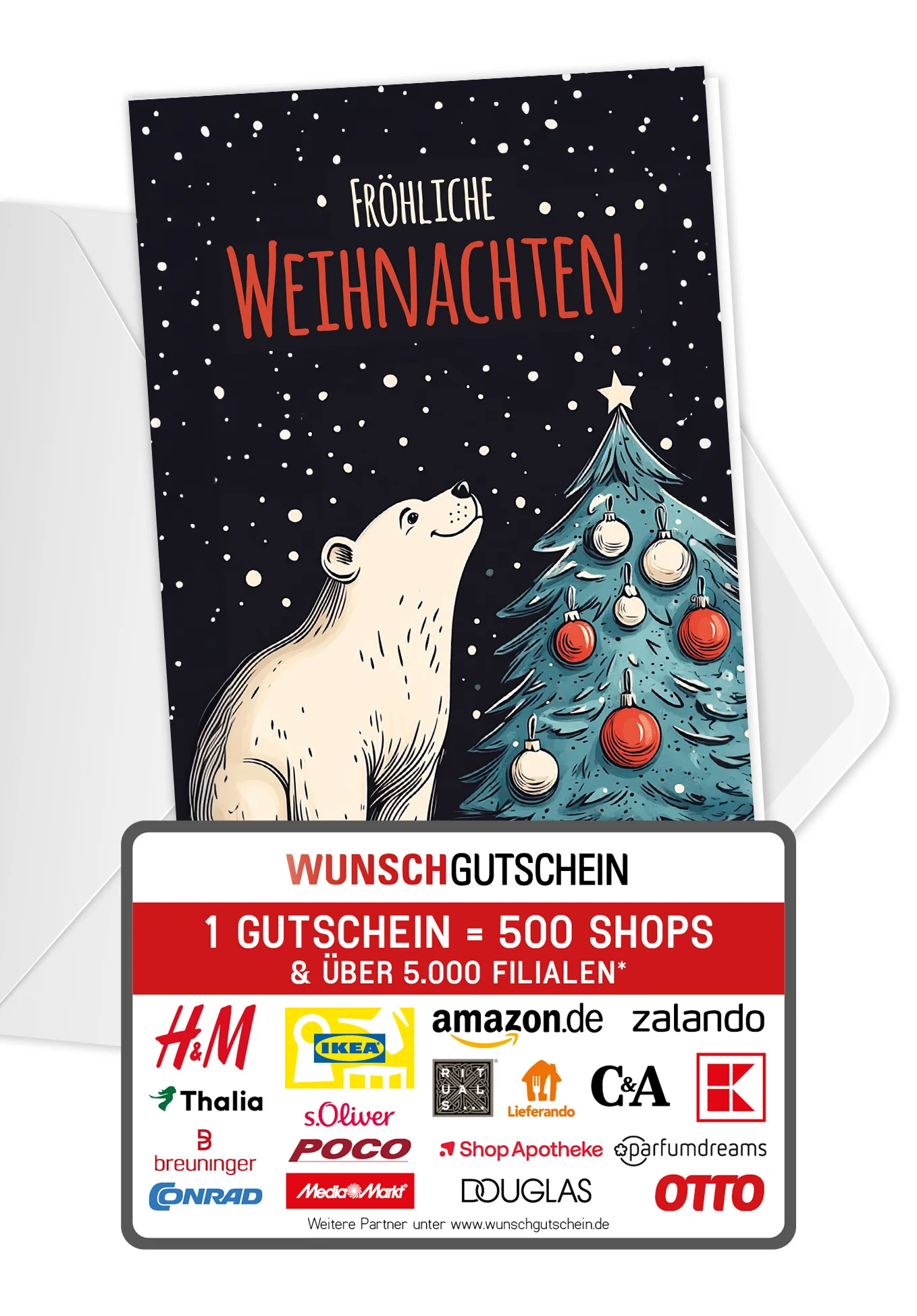 Fröhliche Weihnachten - Eisbär PDF