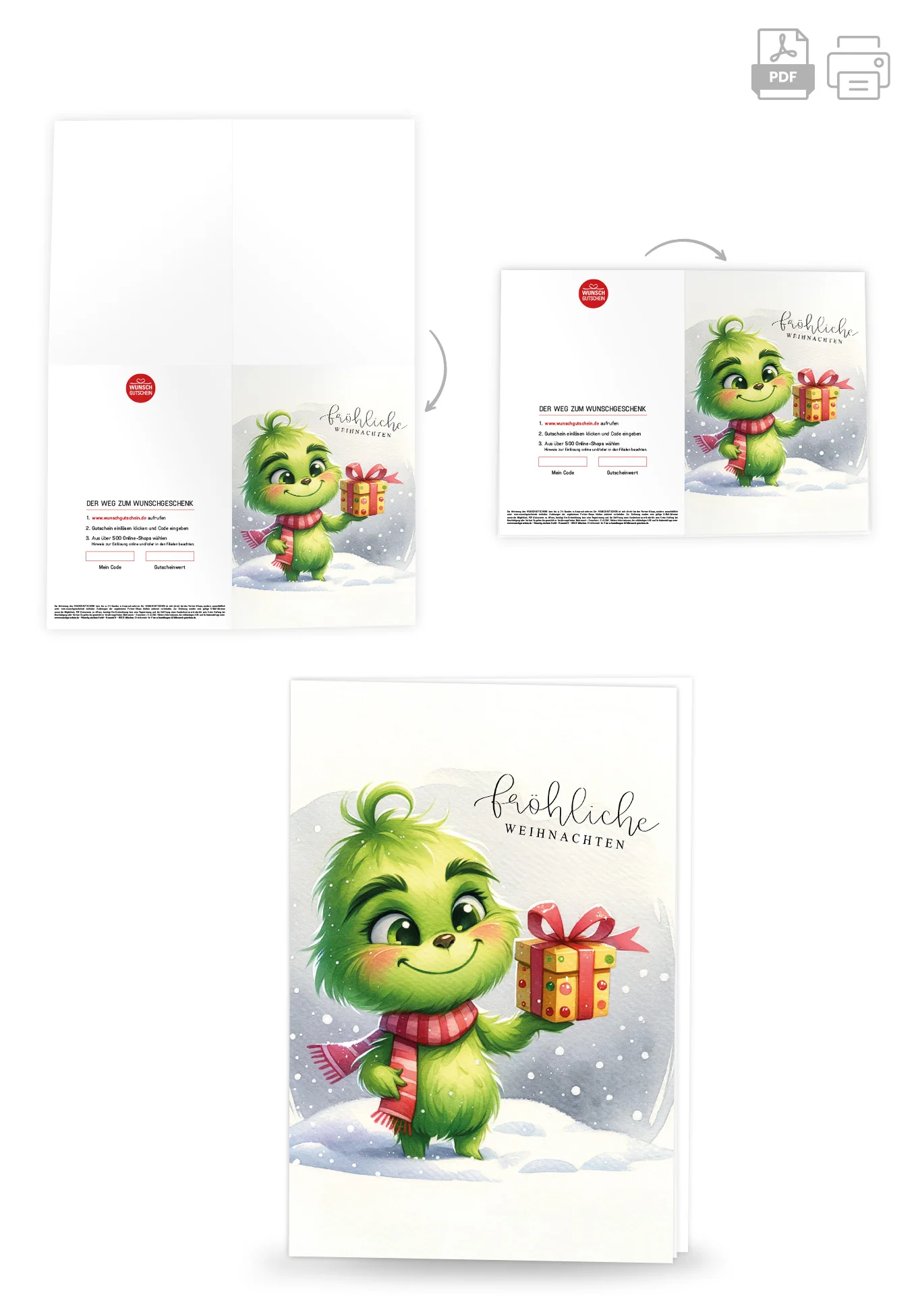 Fröhliche Weihnachten - Grinch PDF - Image 4
