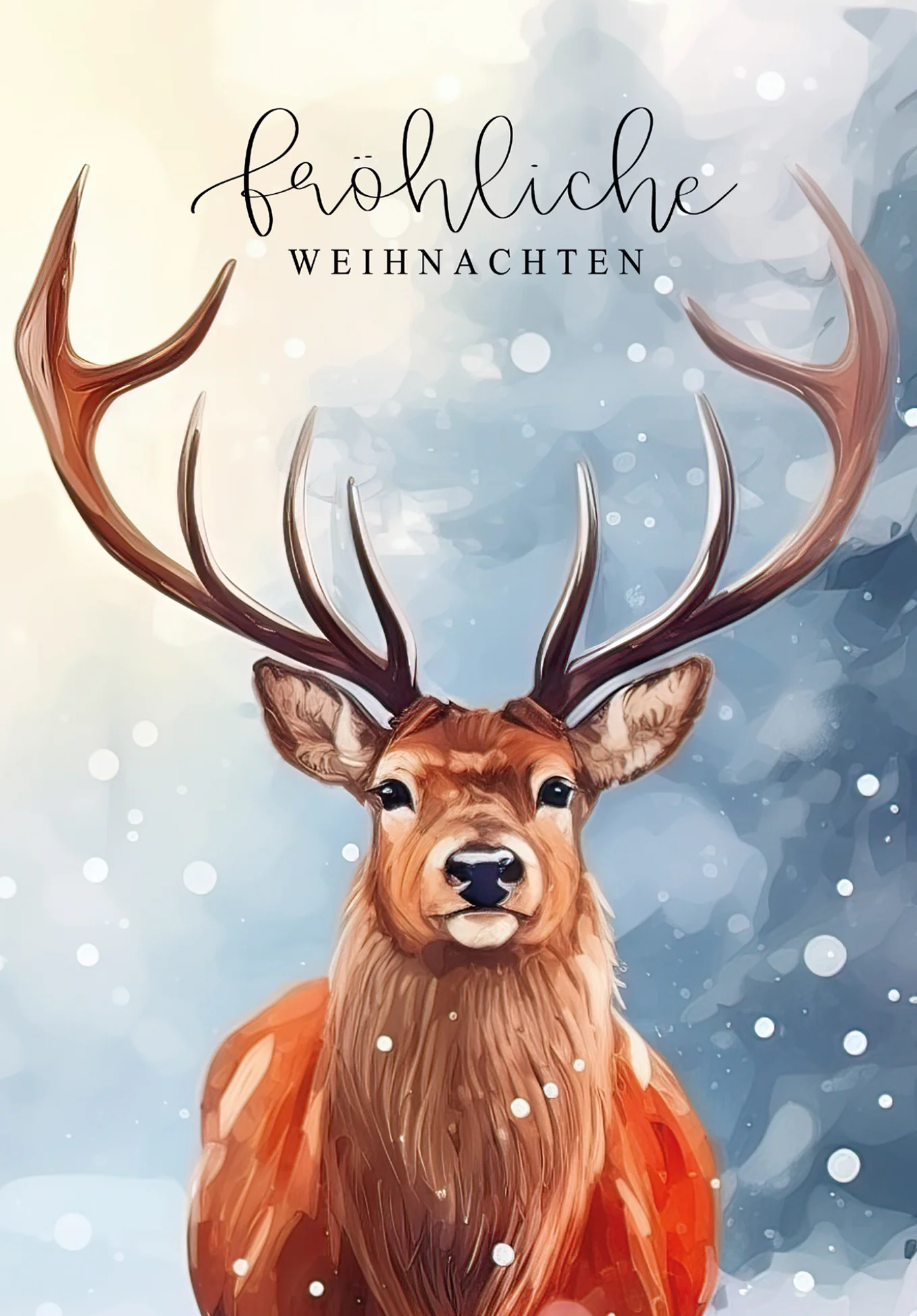 Fröhliche Weihnachten - Hirsch PDF - Image 2