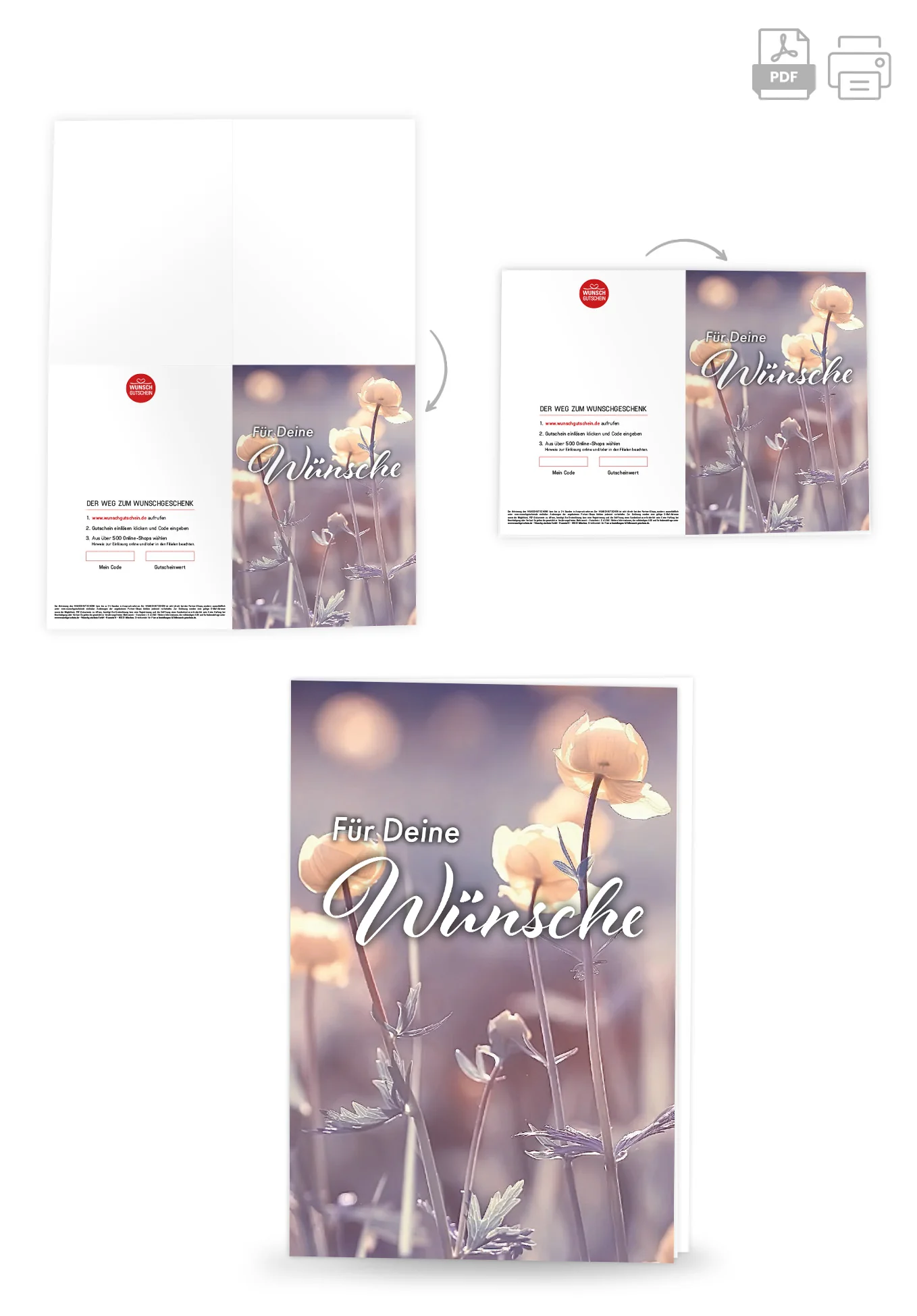 Für deine Wünsche - Blumen - Image 4