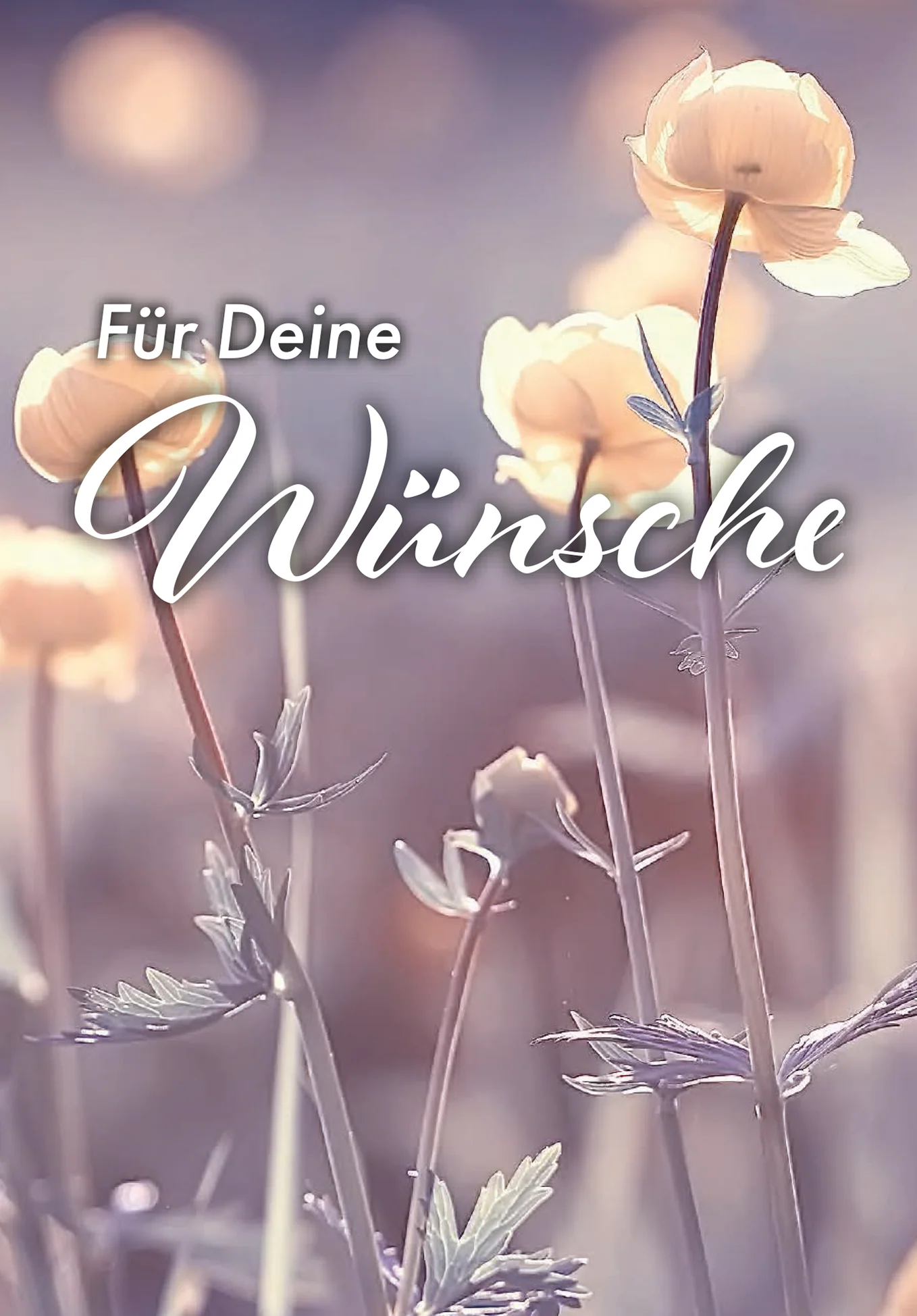 Für deine Wünsche - Blumen PDF - Image 2