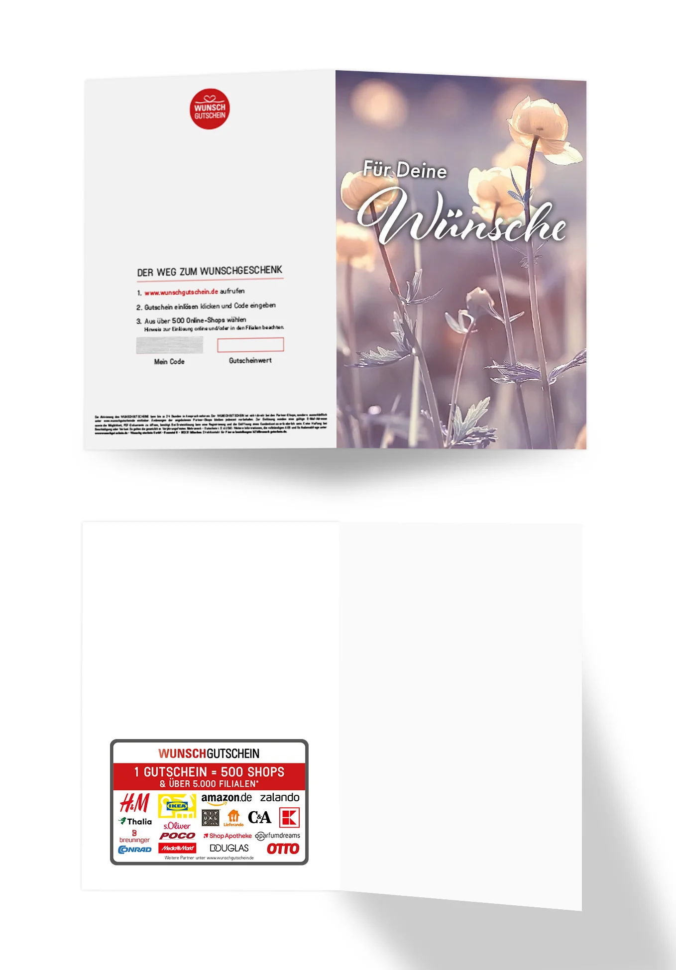 Für deine Wünsche - Blumen PDF - Image 3