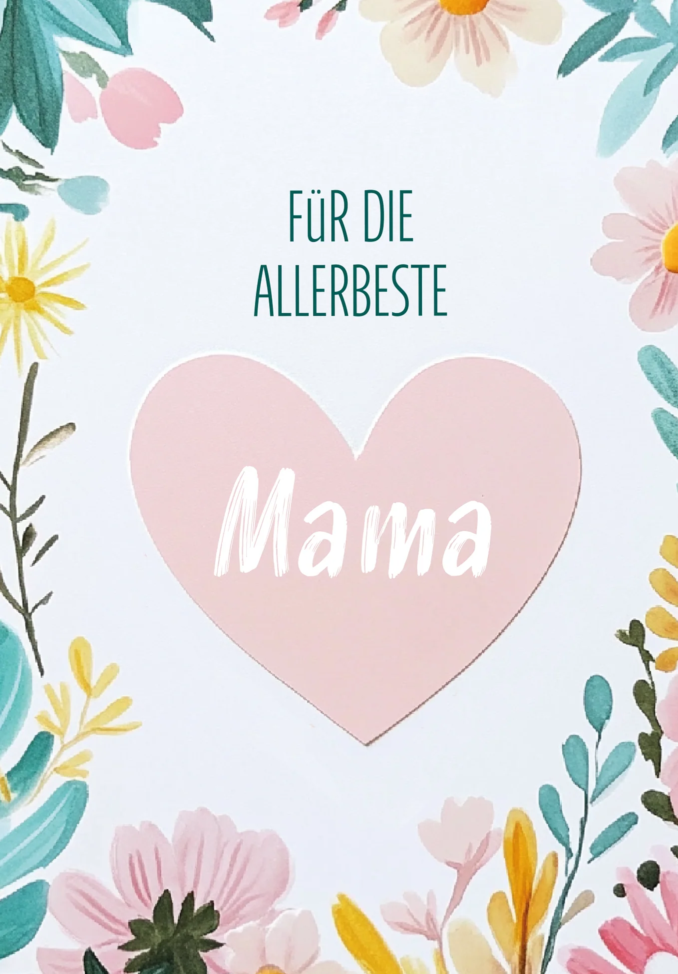 Für die allerbeste Mama - Herz - Image 2