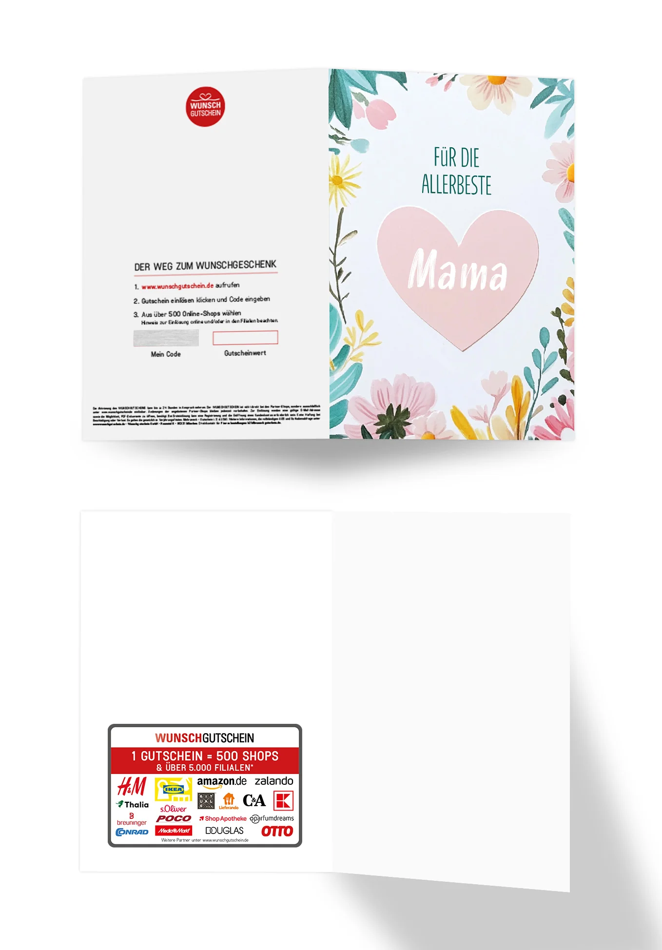 Für die allerbeste Mama - Herz - Image 3