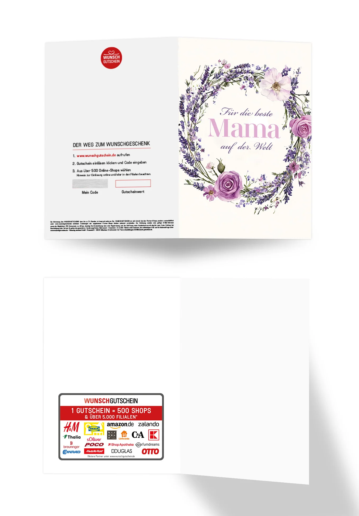 Für die beste Mama - Blumenkranz Lila PDF - Image 3
