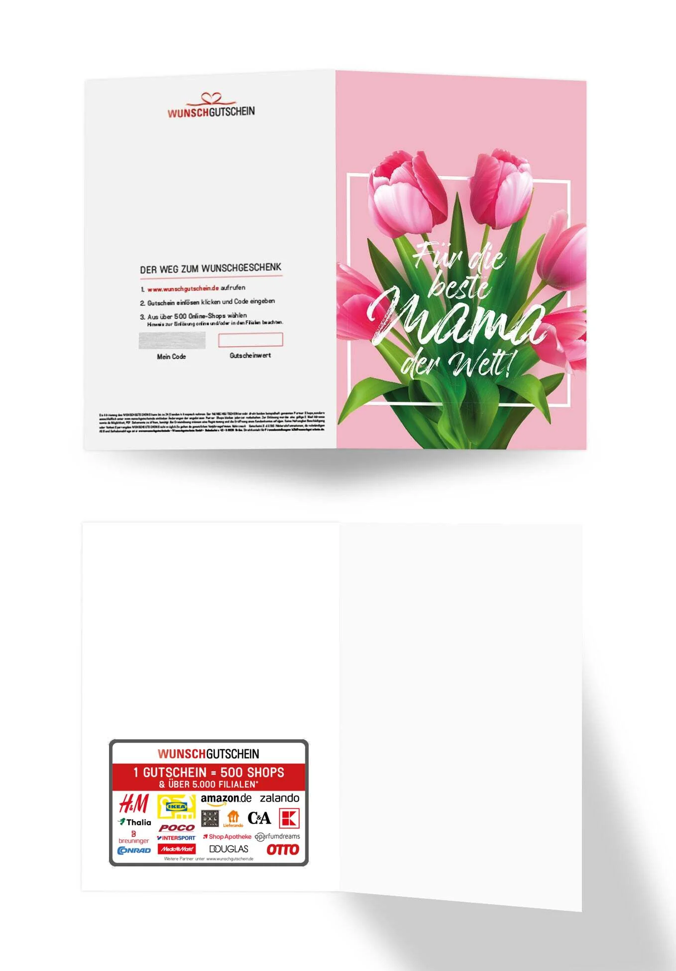 Für die beste Mama - Pinke Tulpen - Image 3