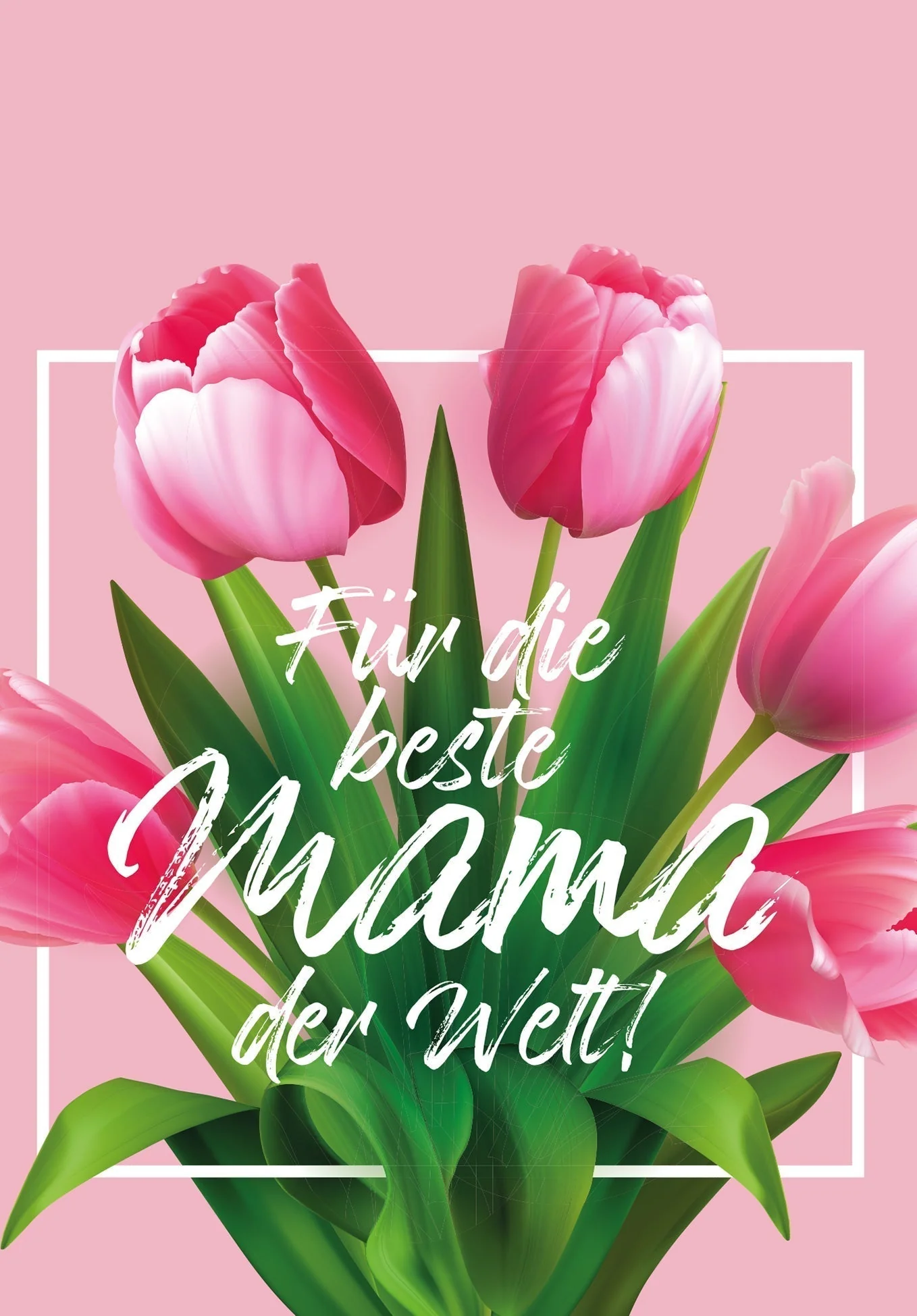 Für die beste Mama - Pinke Tulpen PDF - Image 2