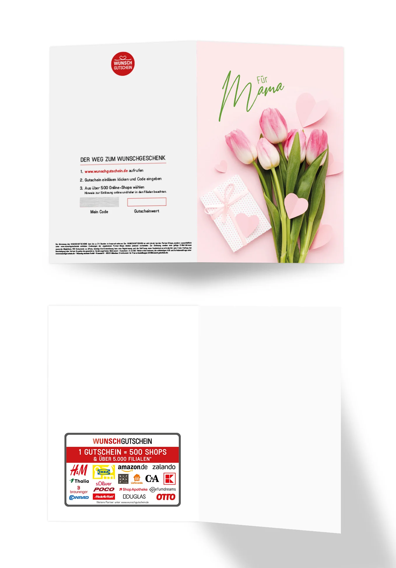 Für Mama - Herzen Tulpen - Image 3
