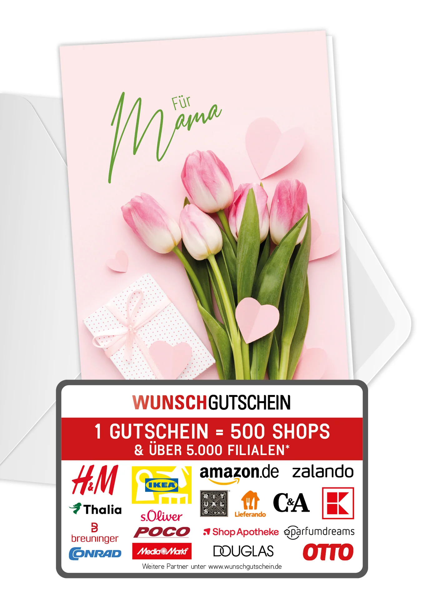 Für Mama - Herzen Tulpen PDF