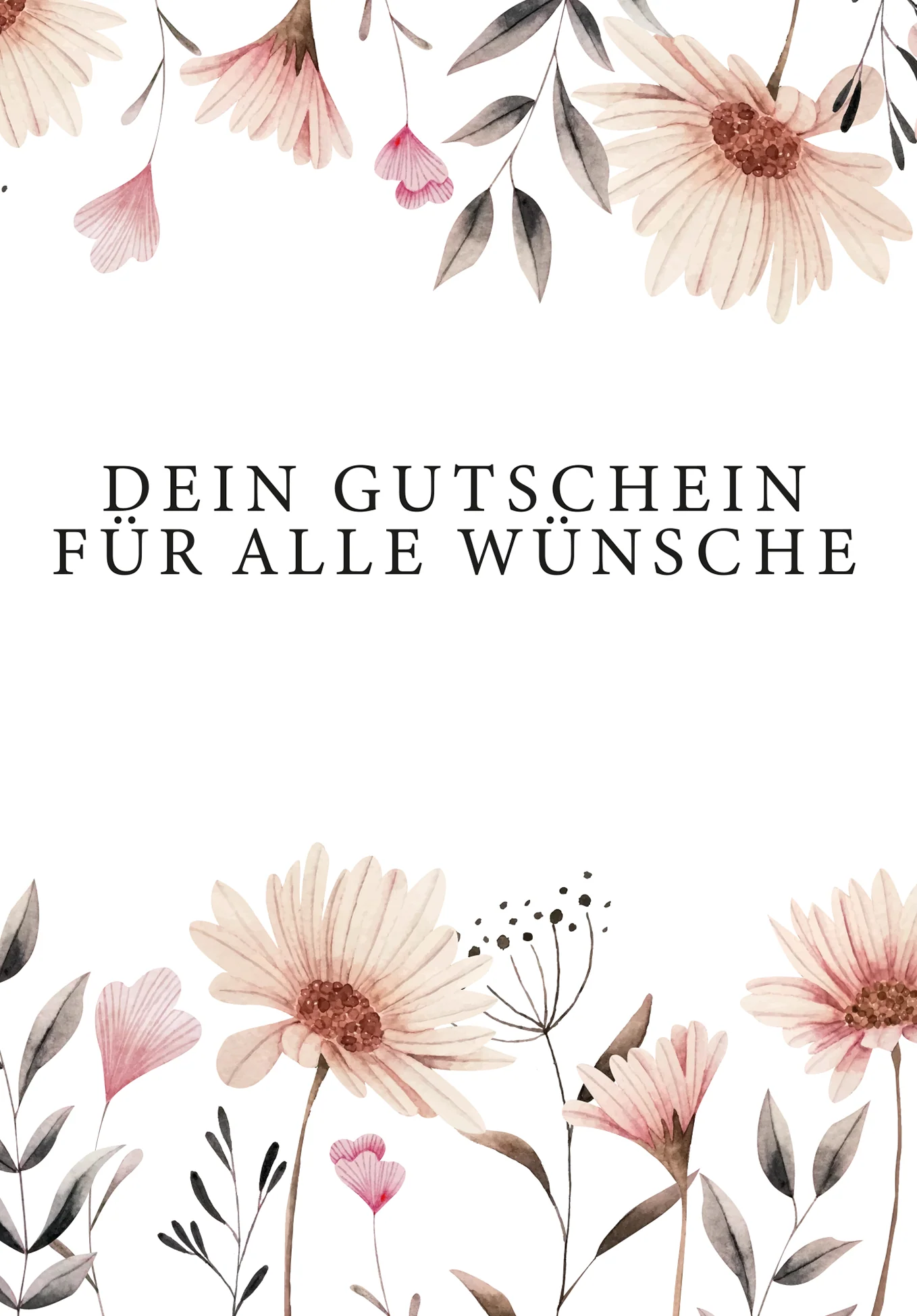 Für alle Wünsche - Blumen weiß - Image 2