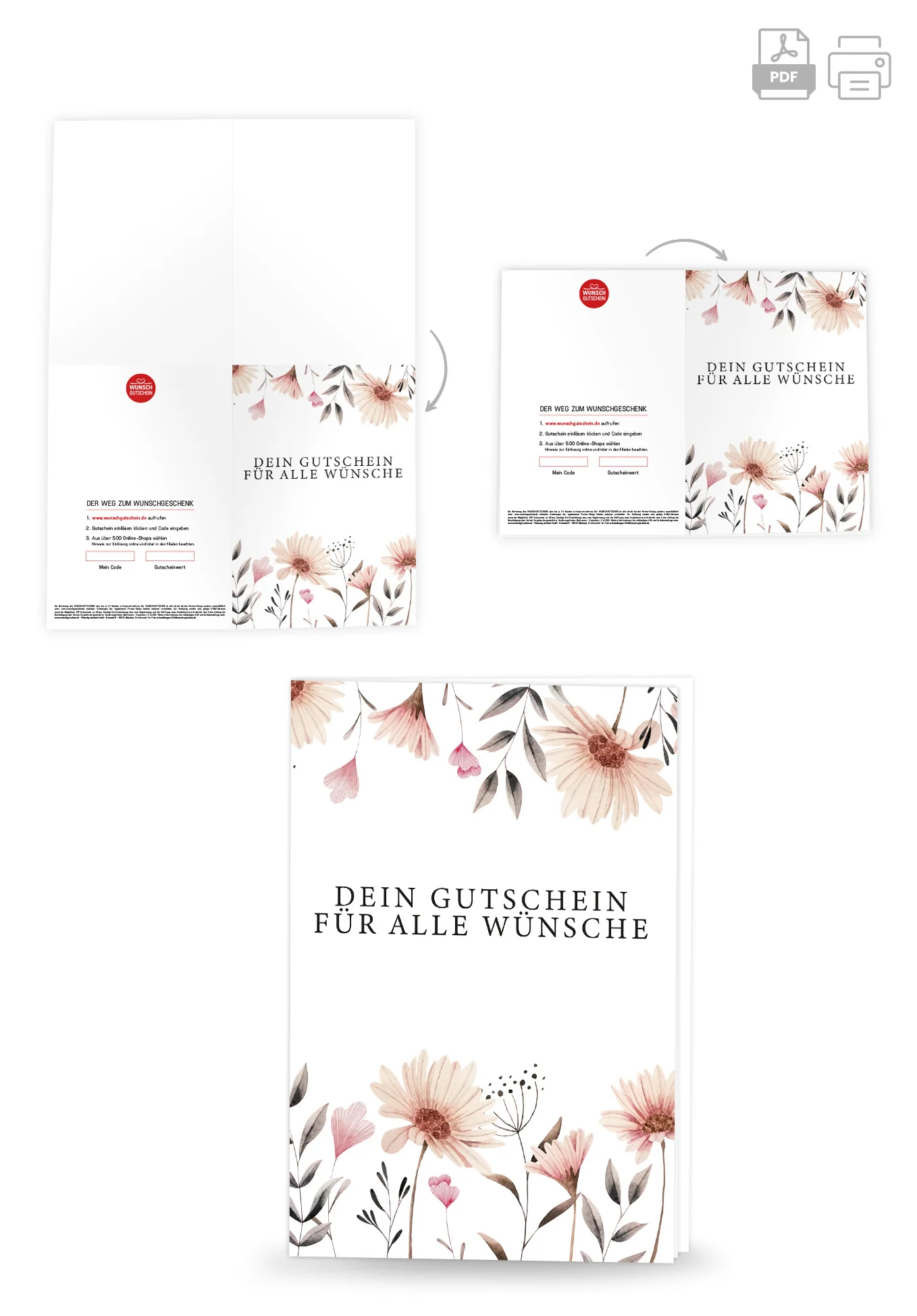 Für alle Wünsche - Blumen weiß PDF - Image 4