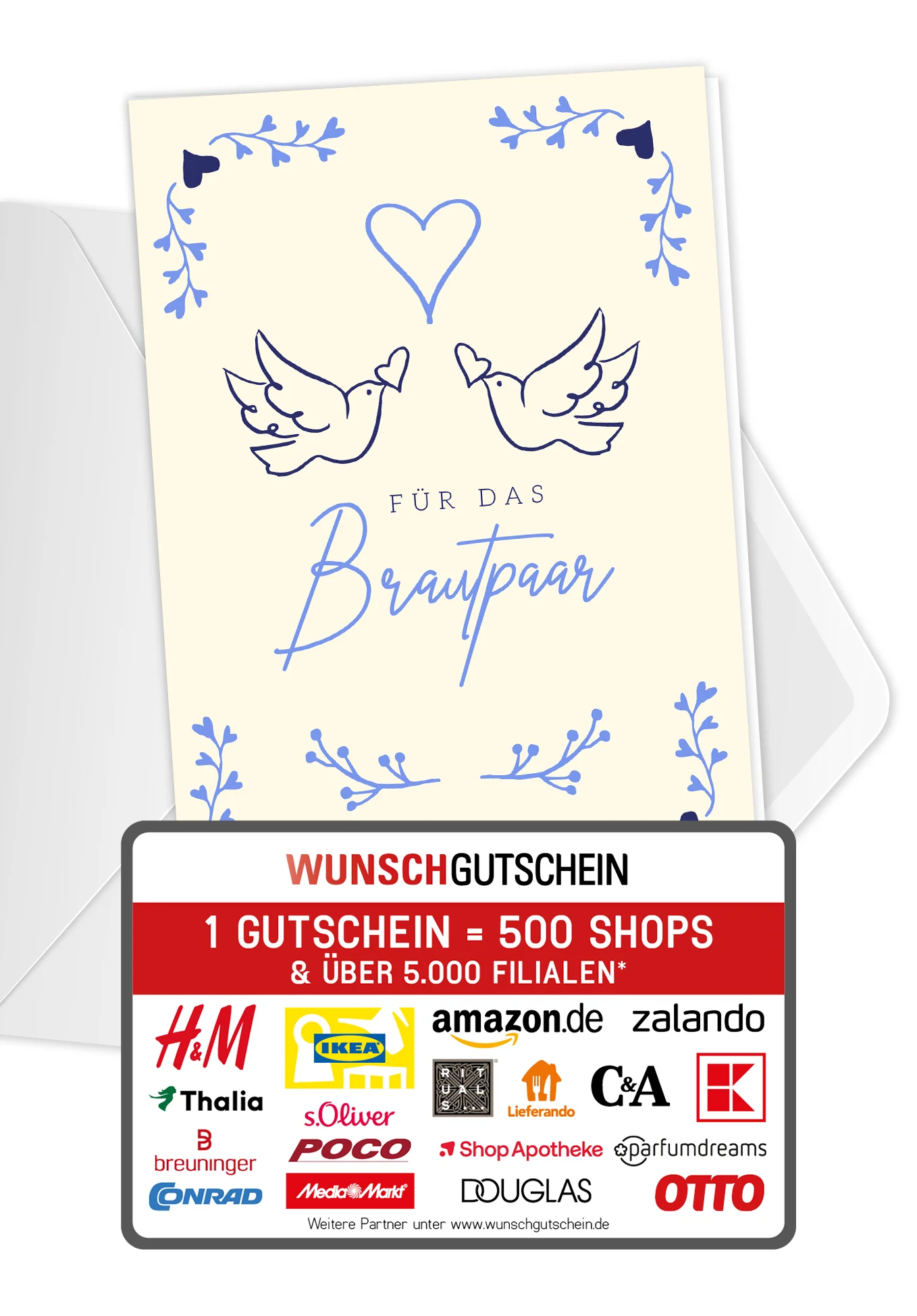 Für das Brautpaar - Tauben