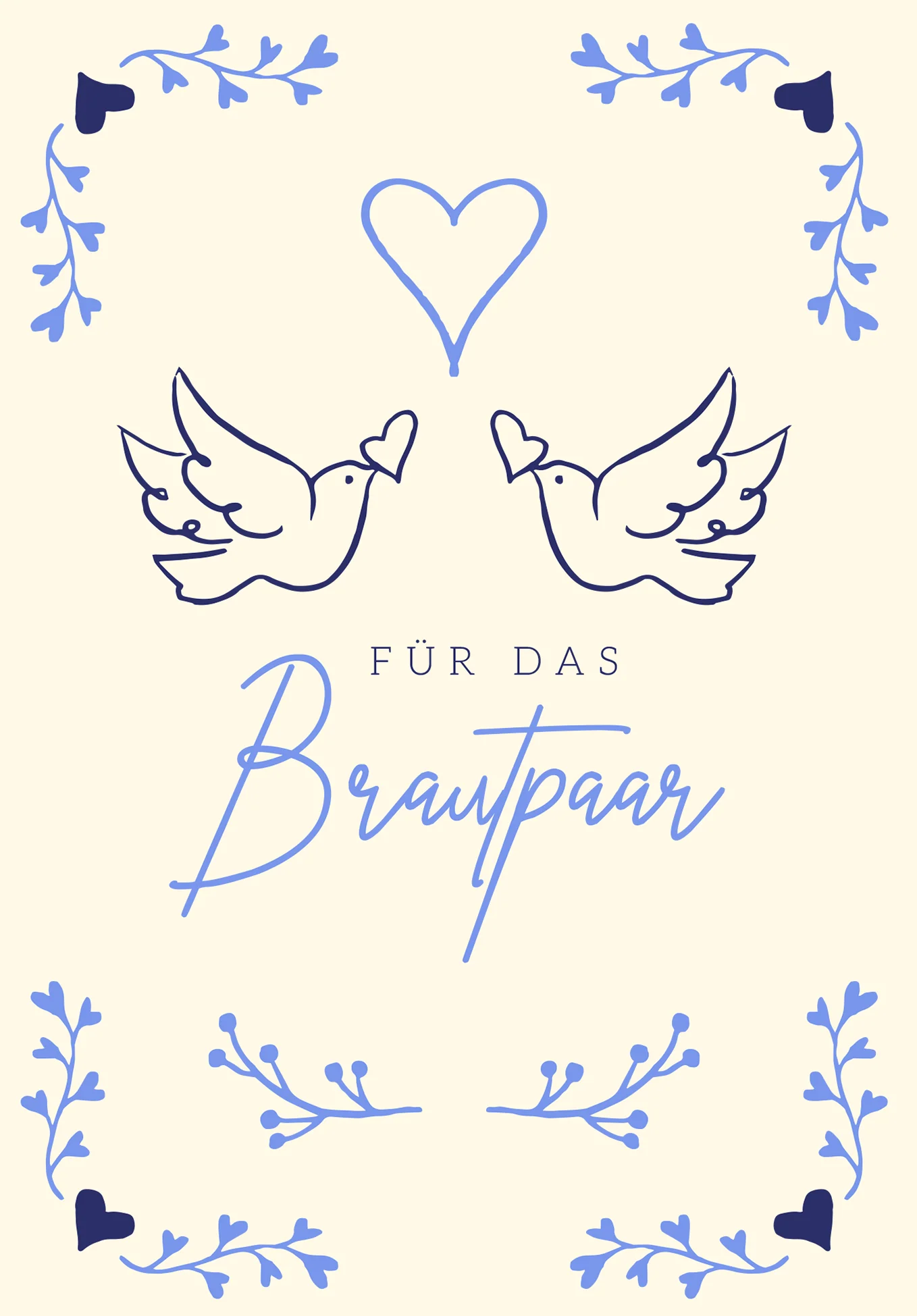 Für das Brautpaar - Tauben PDF - Image 2