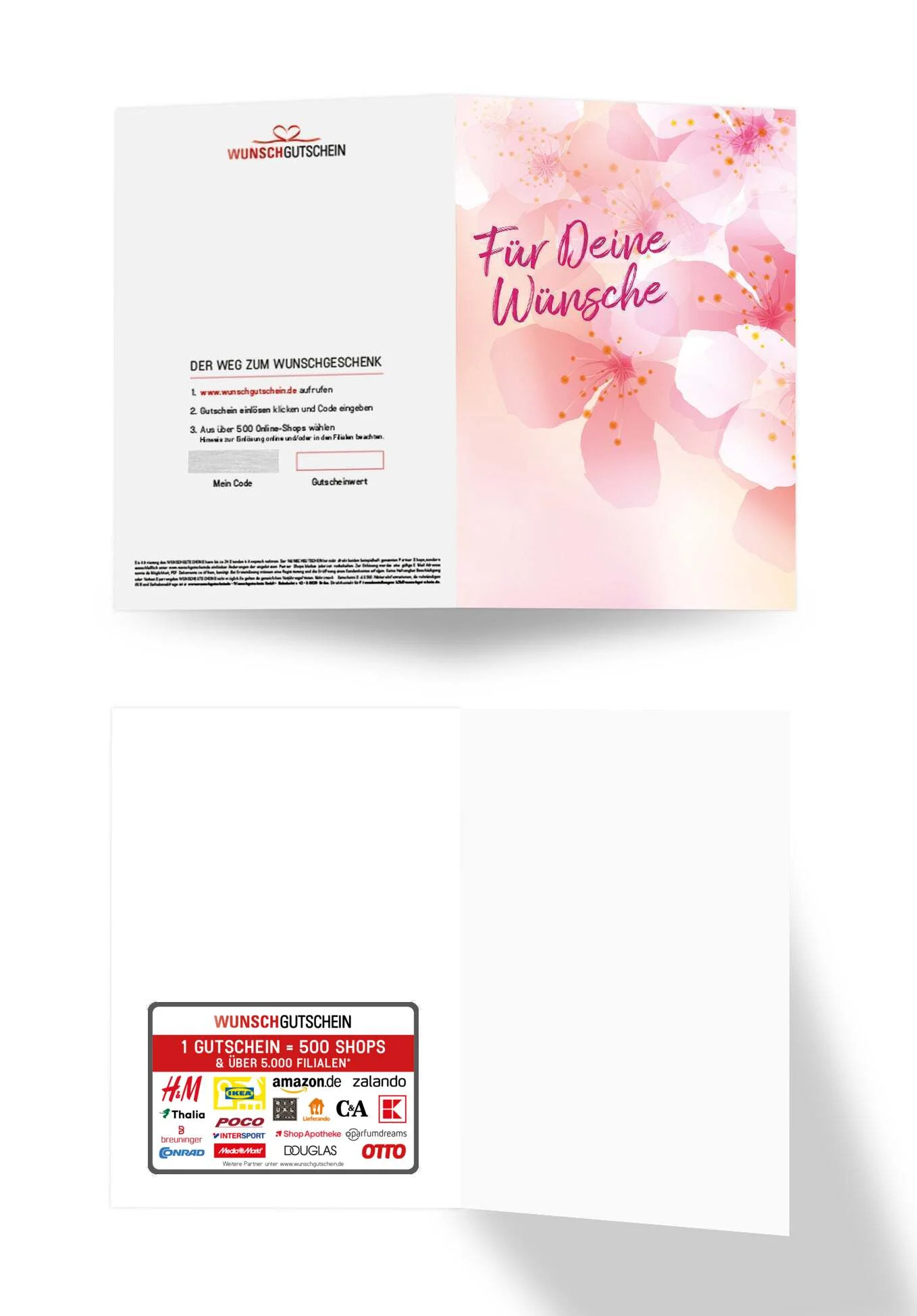 Für deine Wünsche - Blumen Rosa PDF - Image 3