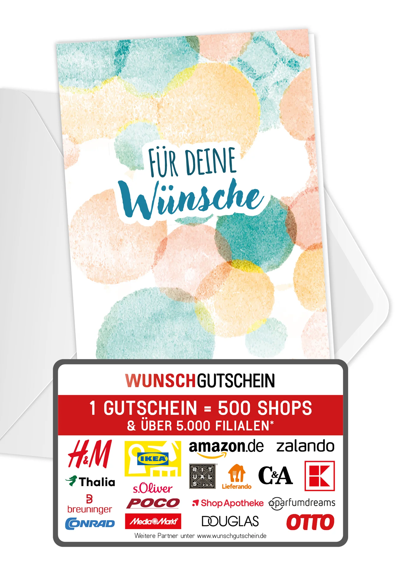 Für deine Wünsche - Bunte Kreise PDF