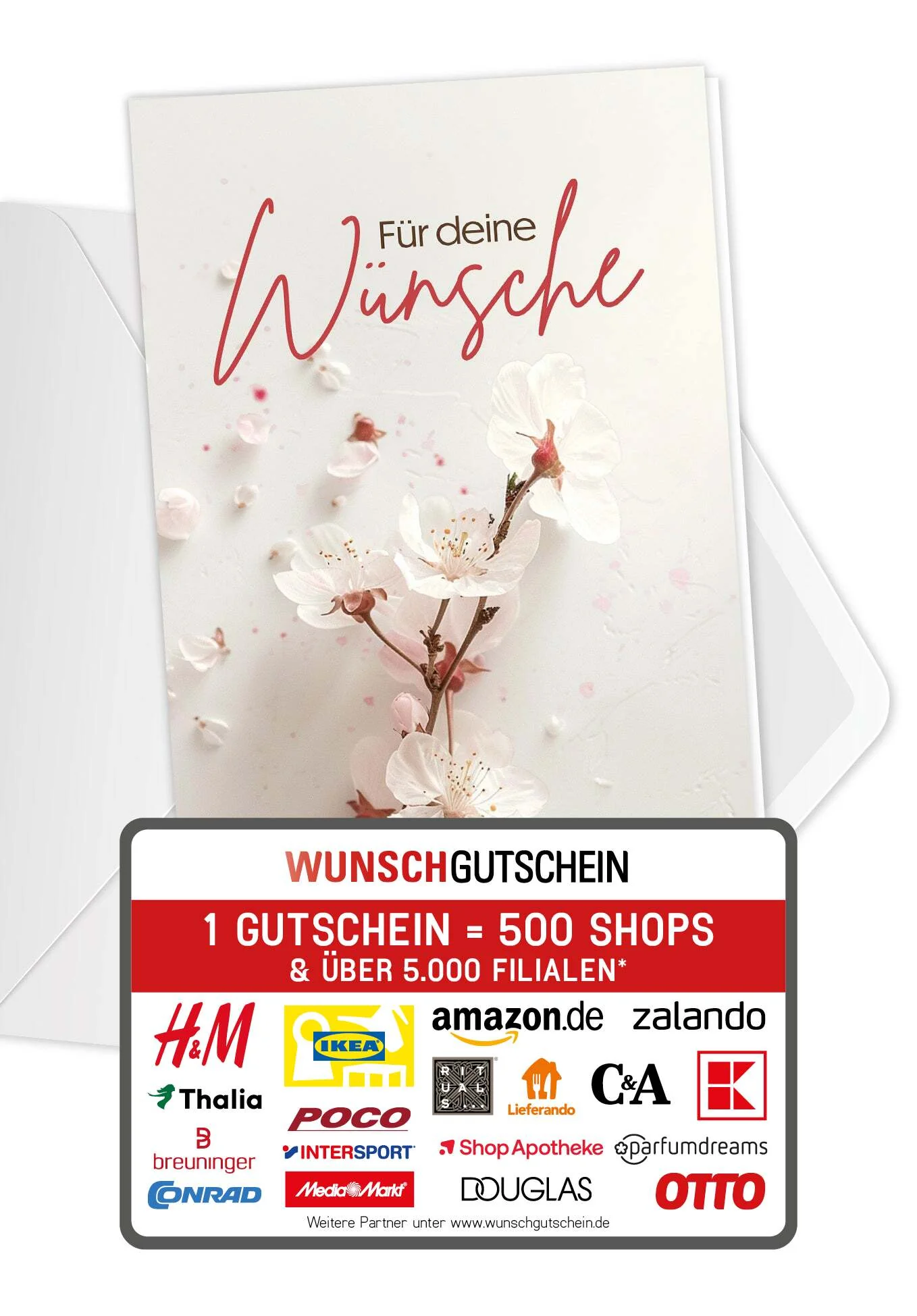 Für deine Wünsche - Kirschblüten