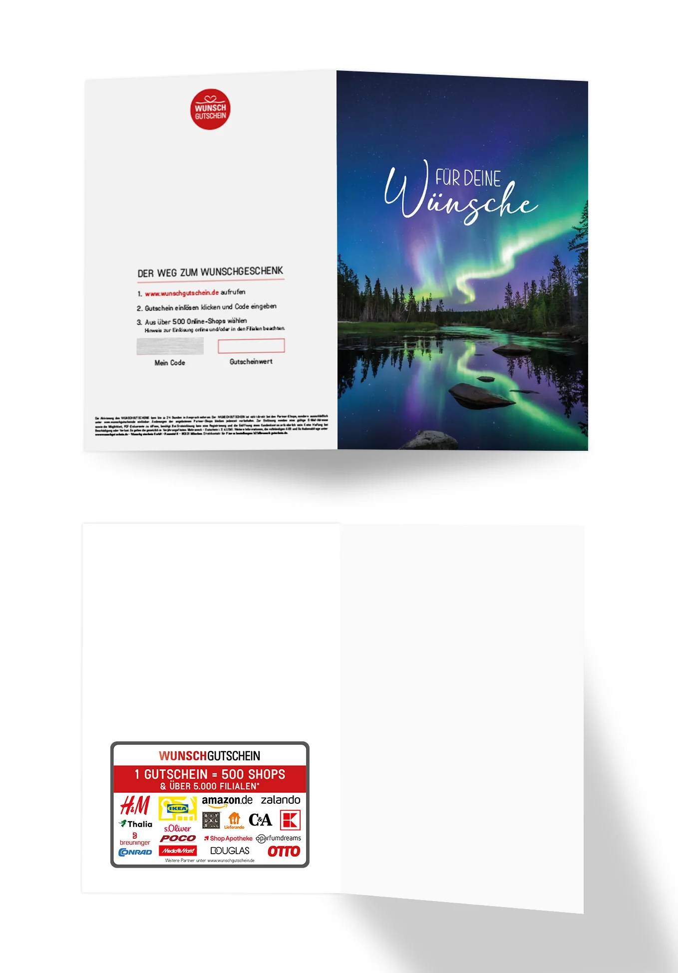 Für deine Wünsche - Polarlichter Wald PDF - Image 3