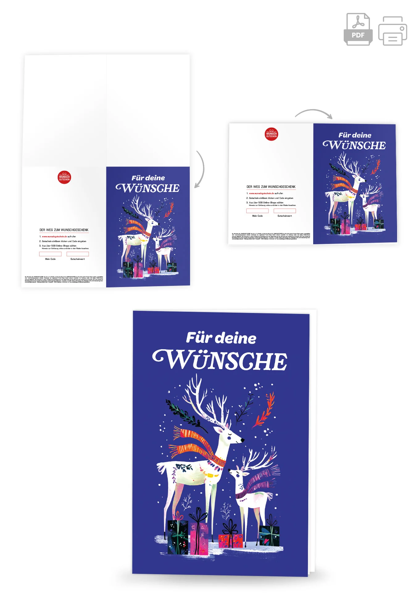Für deine Wünsche - Rentier Pakete PDF - Image 4