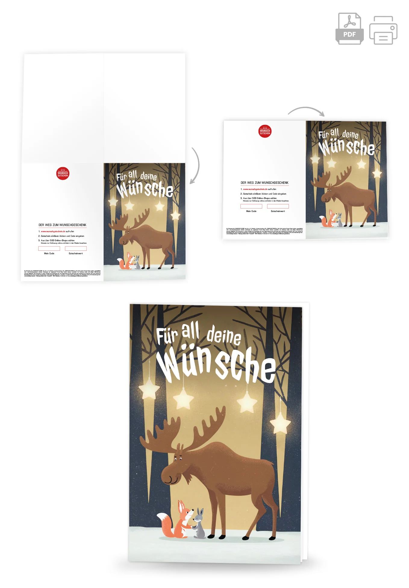 Für deine Wünsche - Tiere Wald - Image 4