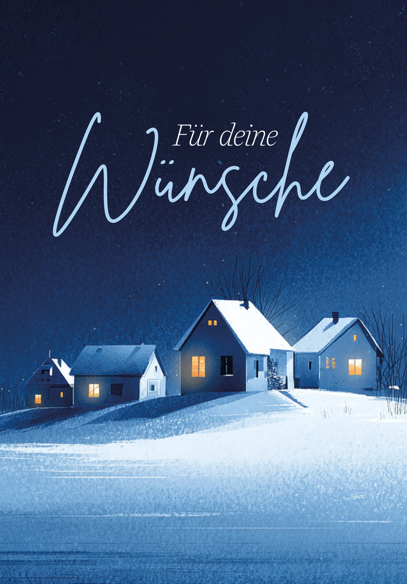 Für deine Wünsche - Winterstadt Blau PDF - Image 2