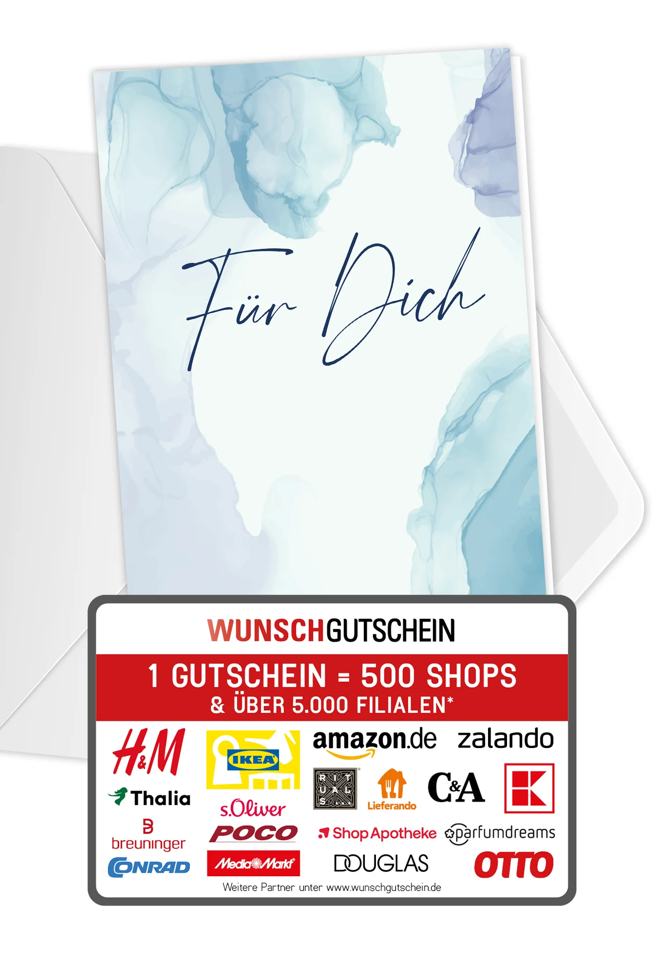 Für Dich - Aquarell Blau PDF