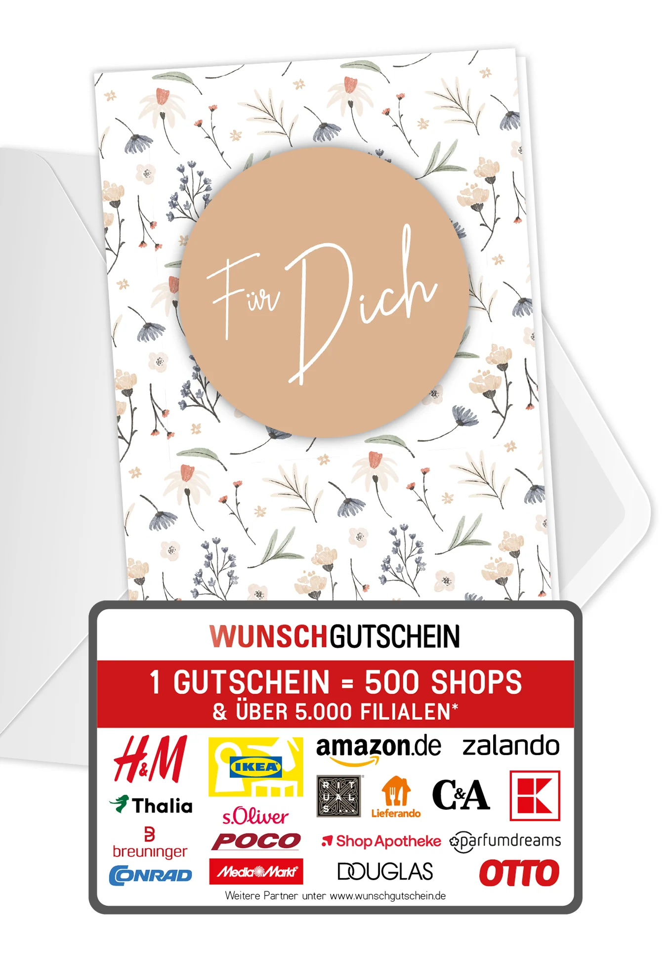 Für Dich - Blumen weiß PDF