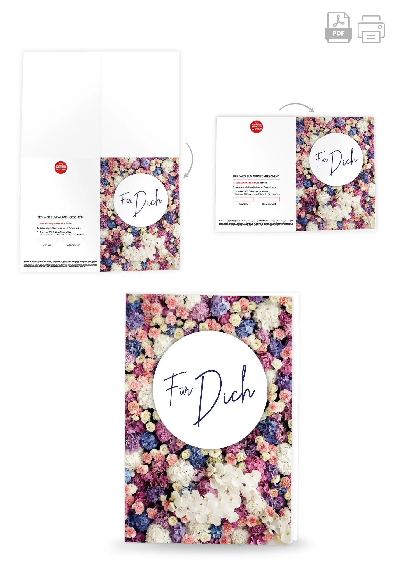 Für Dich - Bunte Blumen PDF - Image 4