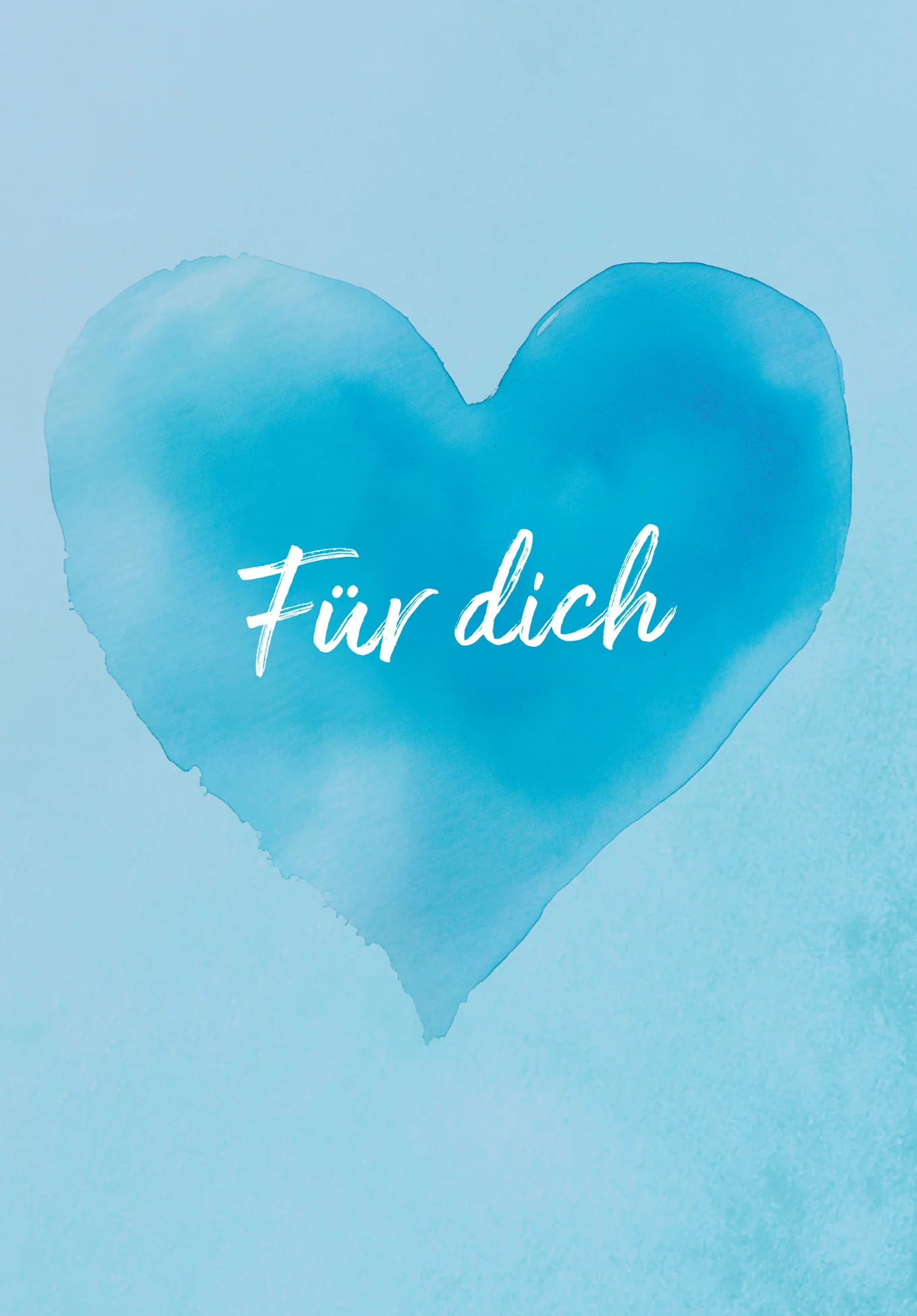 Für dich - Herz Blau - Image 2