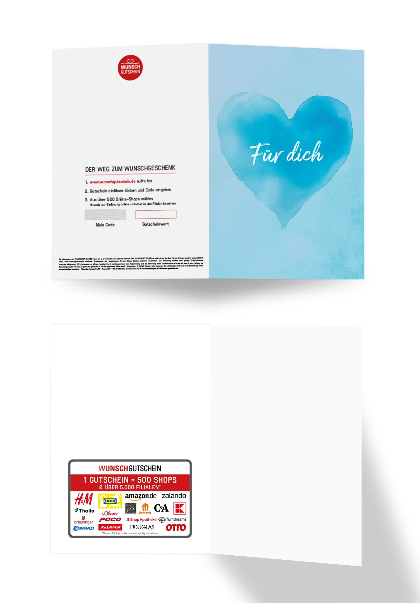 Für dich - Herz Blau PDF - Image 3