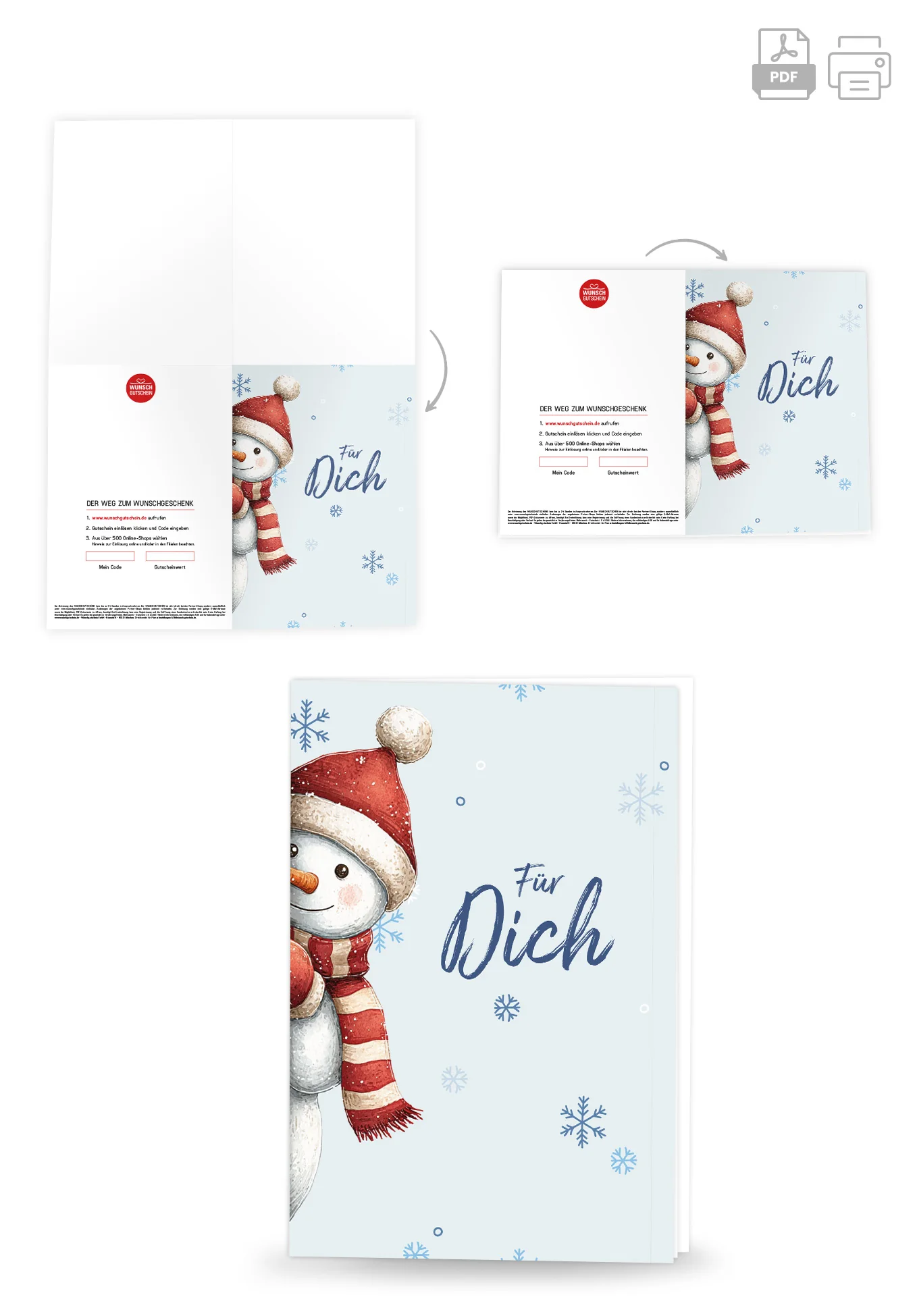 Für Dich - Schneemann PDF - Image 4