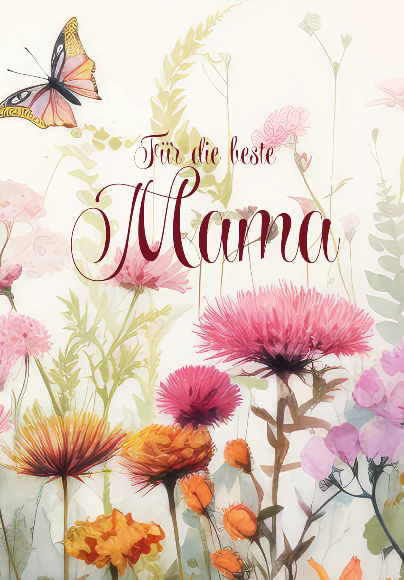 Für die beste Mama - Blumenwiese PDF - Image 2