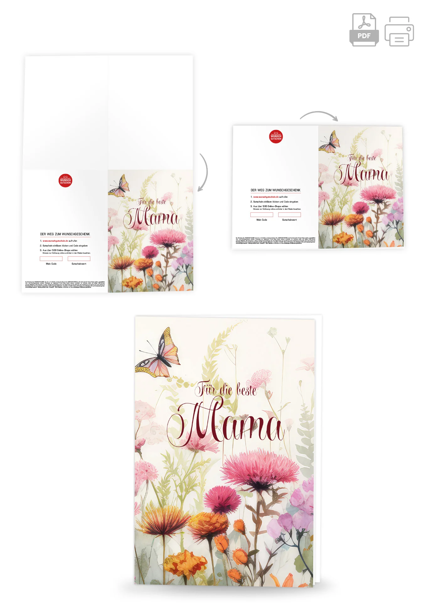 Für die beste Mama - Blumenwiese PDF - Image 4