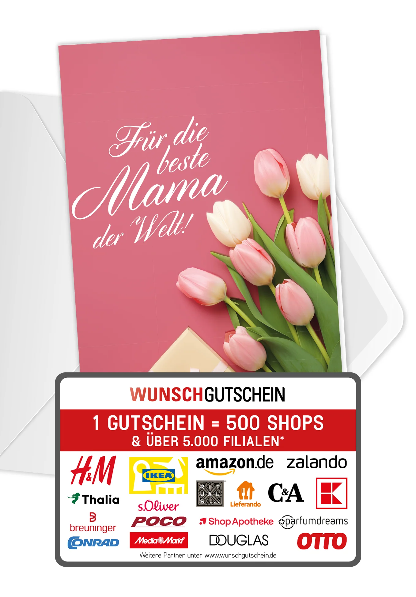 Für die beste Mama - Tulpen Geschenk PDF