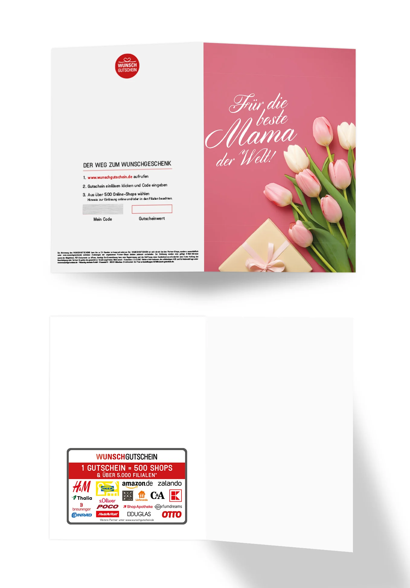 Für die beste Mama - Tulpen Geschenk PDF - Image 3