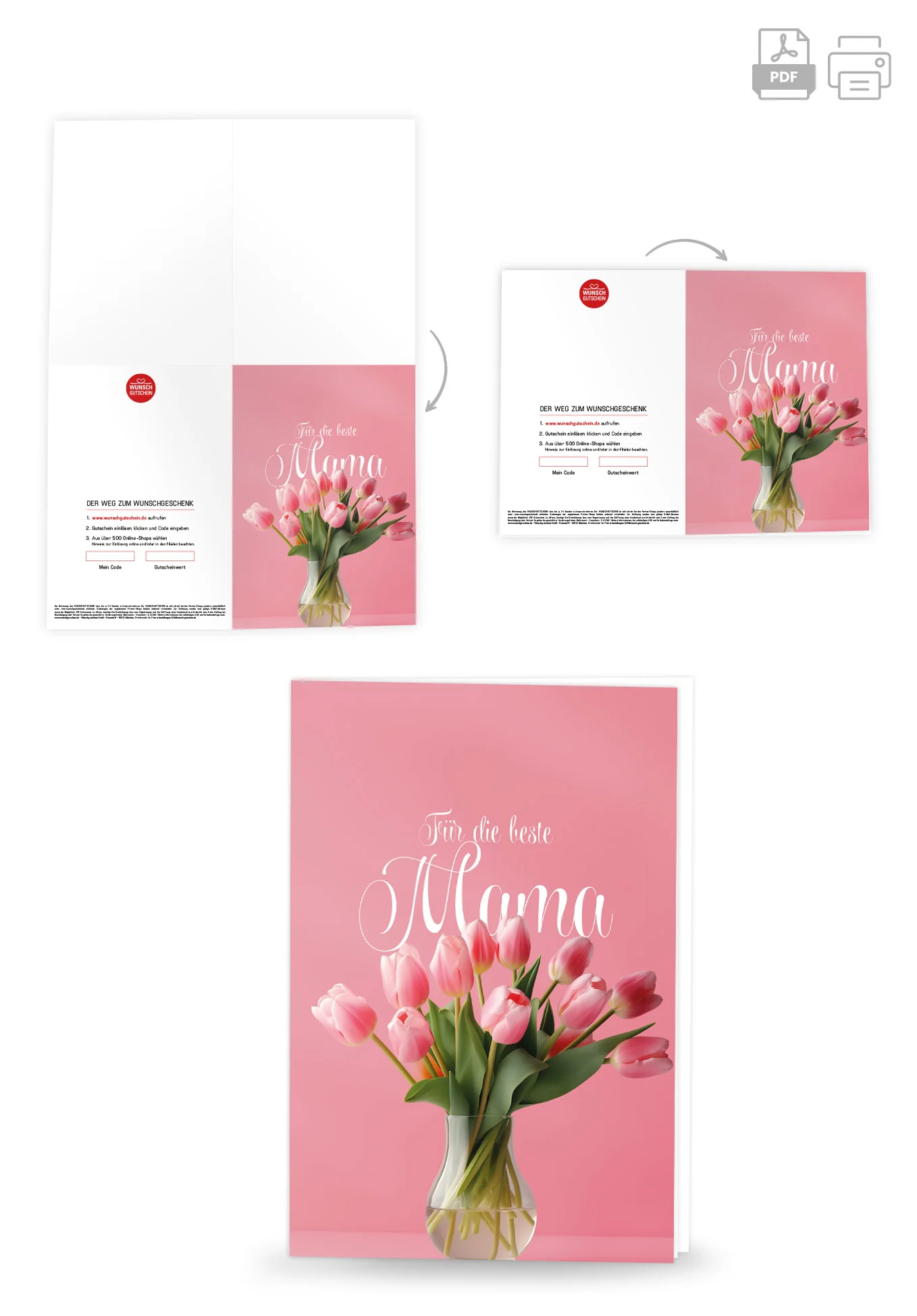 Für die beste Mama - Tulpenvase - Image 4