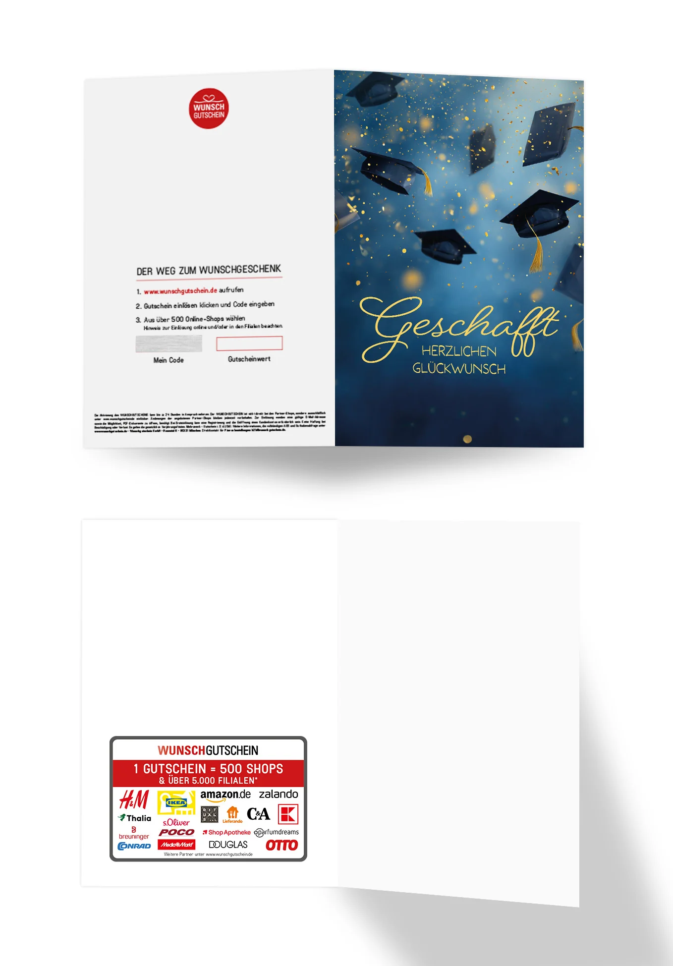 Geschafft - Hüte Blau Gold - Image 3
