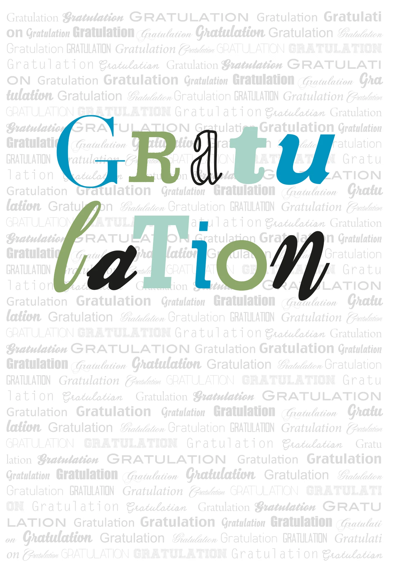 Gratulation - Grau PDF - Image 2