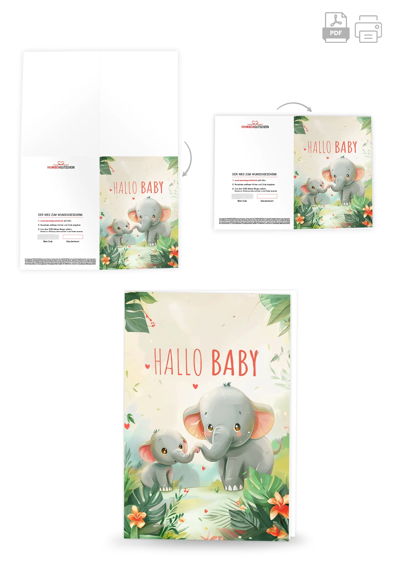 Hallo Baby - Elefanten - Image 4