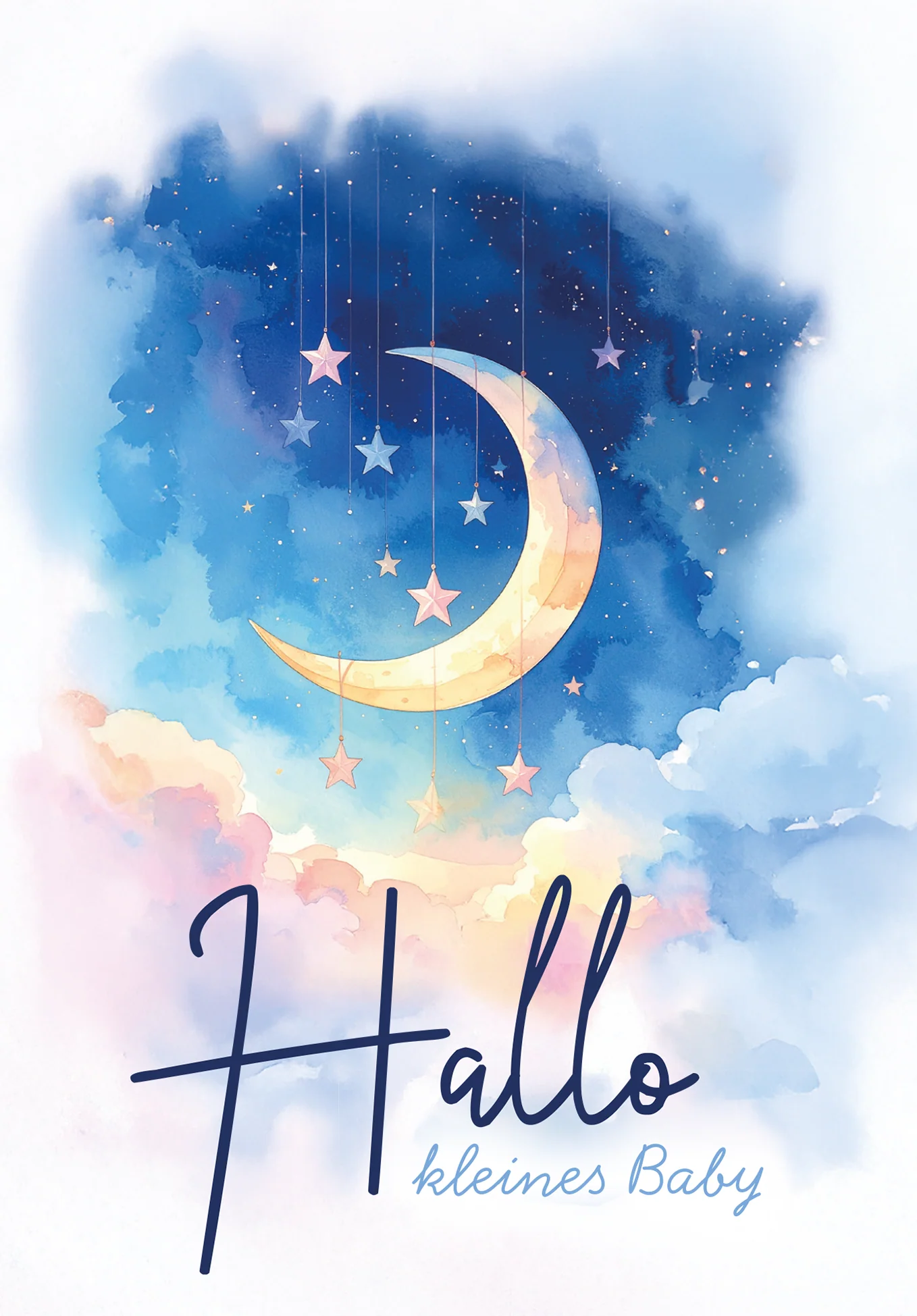 Hallo kleines Baby - Mond Sterne - Image 2