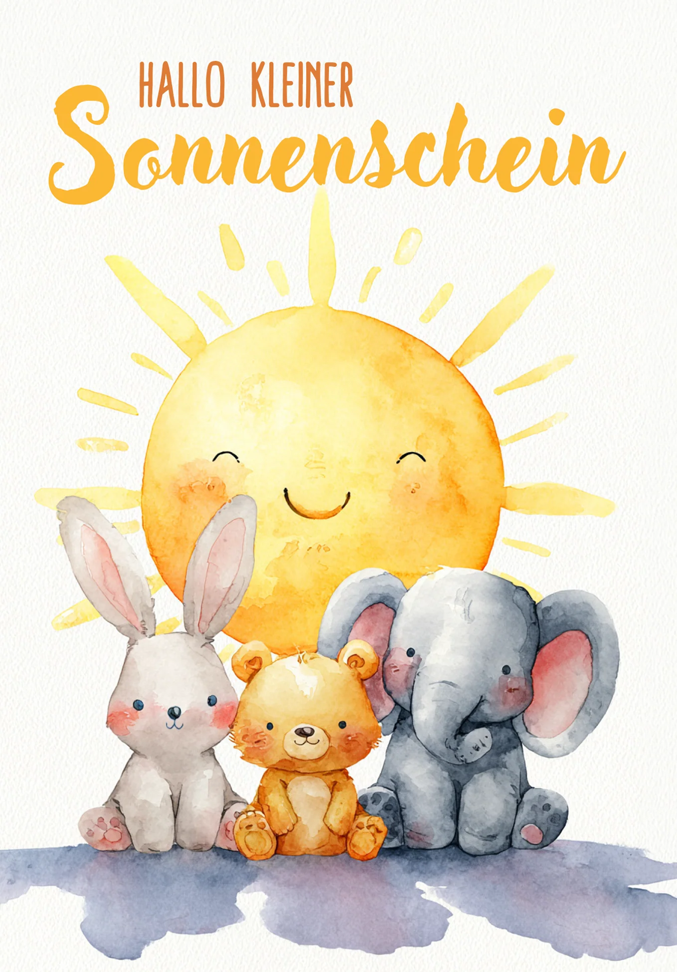 Hallo Sonnenschein - Sonne Tiere PDF - Image 2