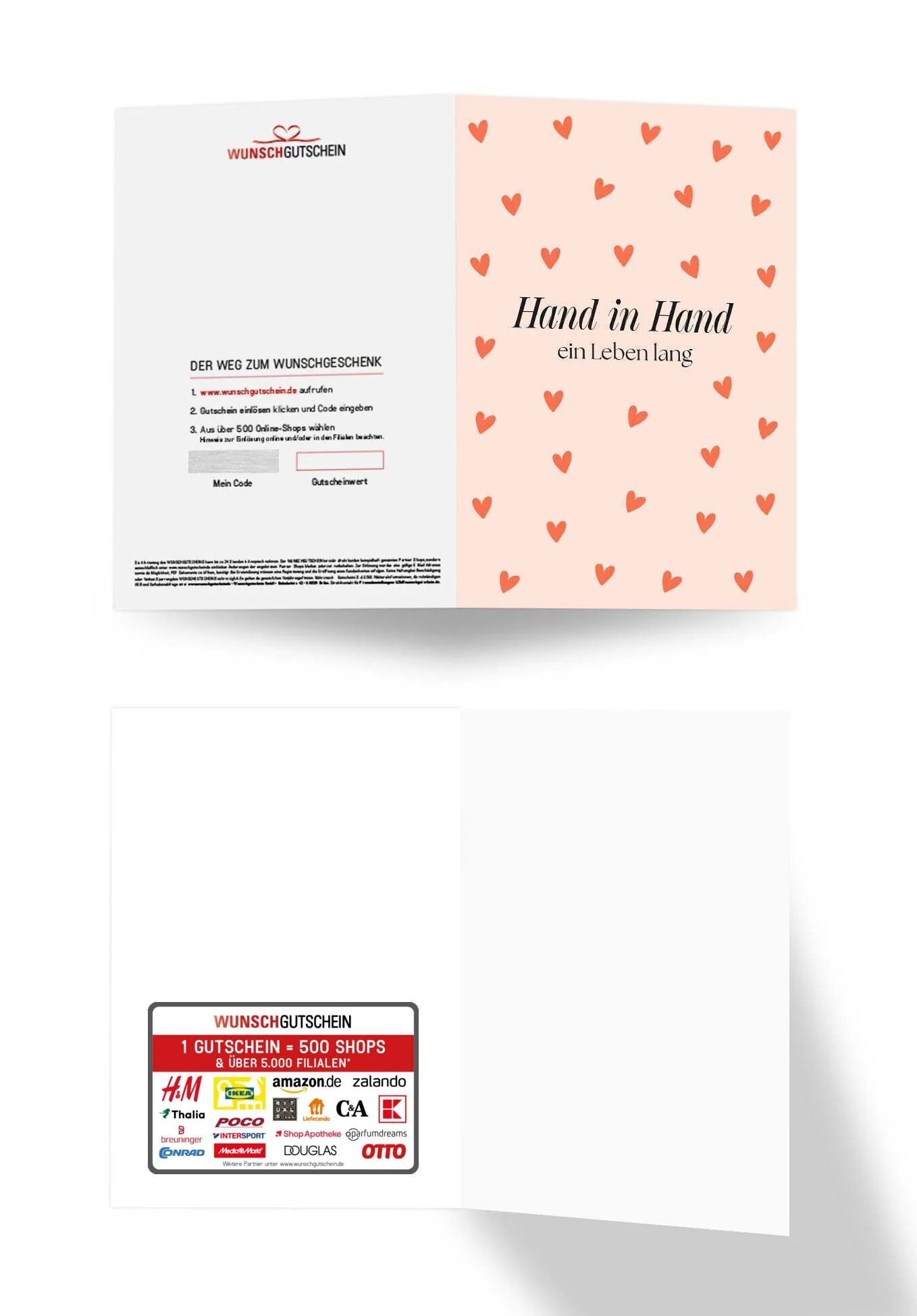 Hand in Hand ein Leben lang - Herzchen PDF - Image 3