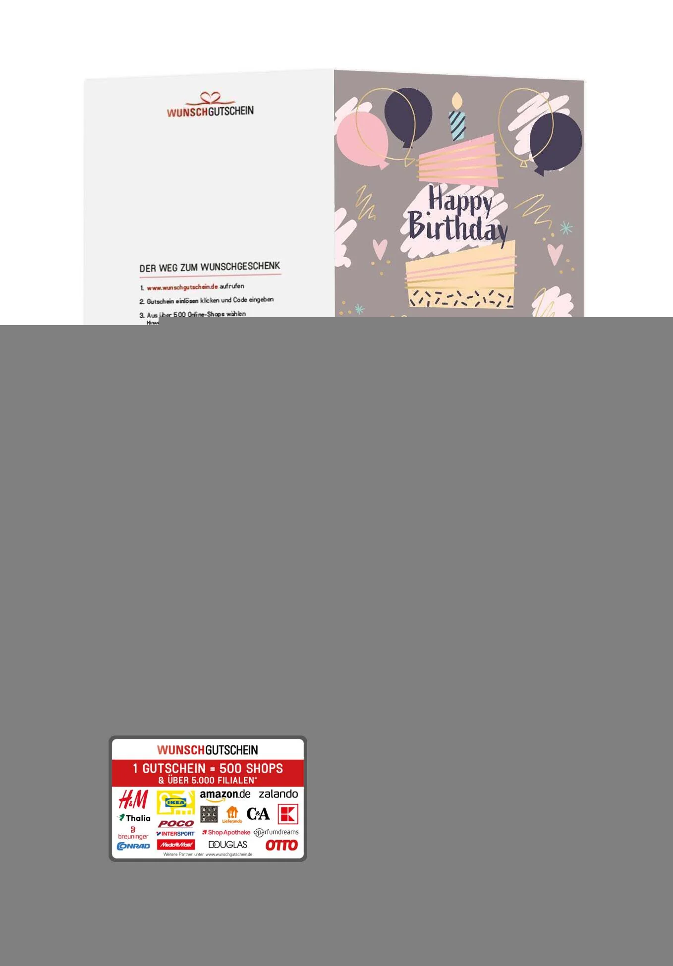 Happy Birthday - Grau PDF - Image 3