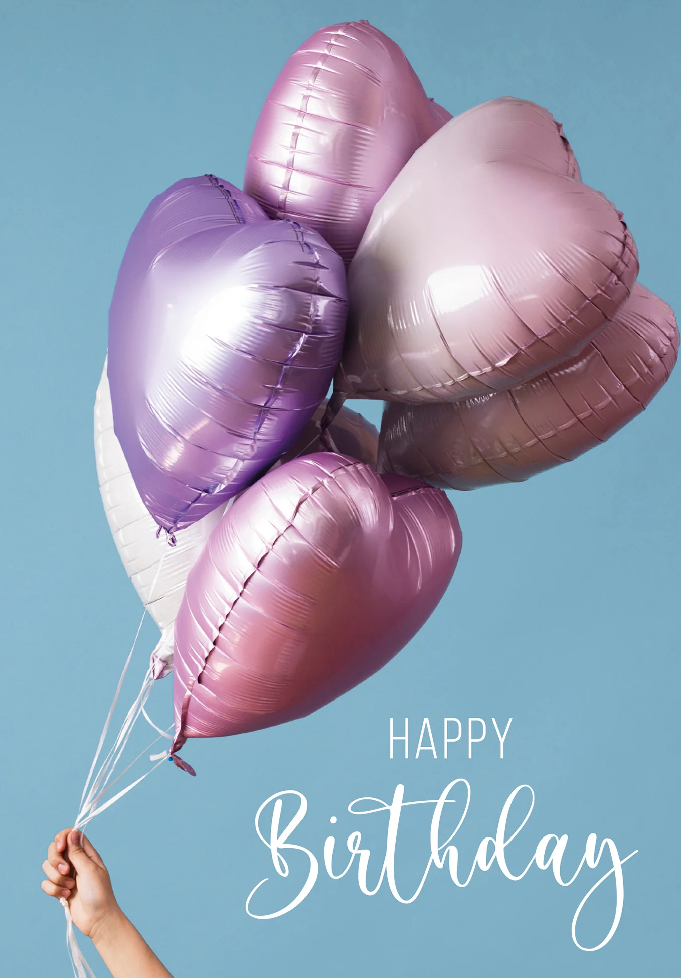 Happy Birthday - Herzen Ballons - Image 2
