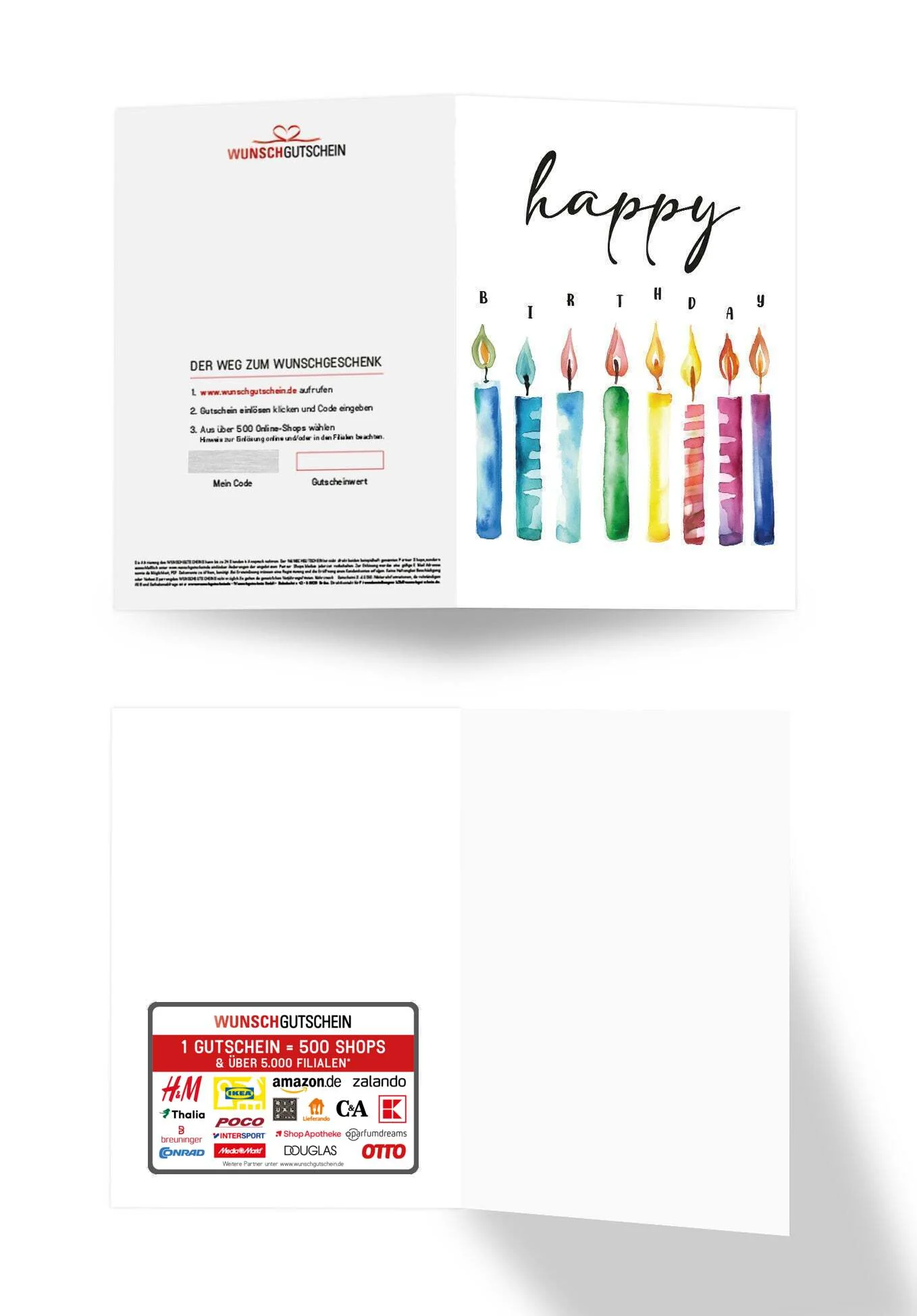 Happy Birthday - Kerzen PDF - Image 3