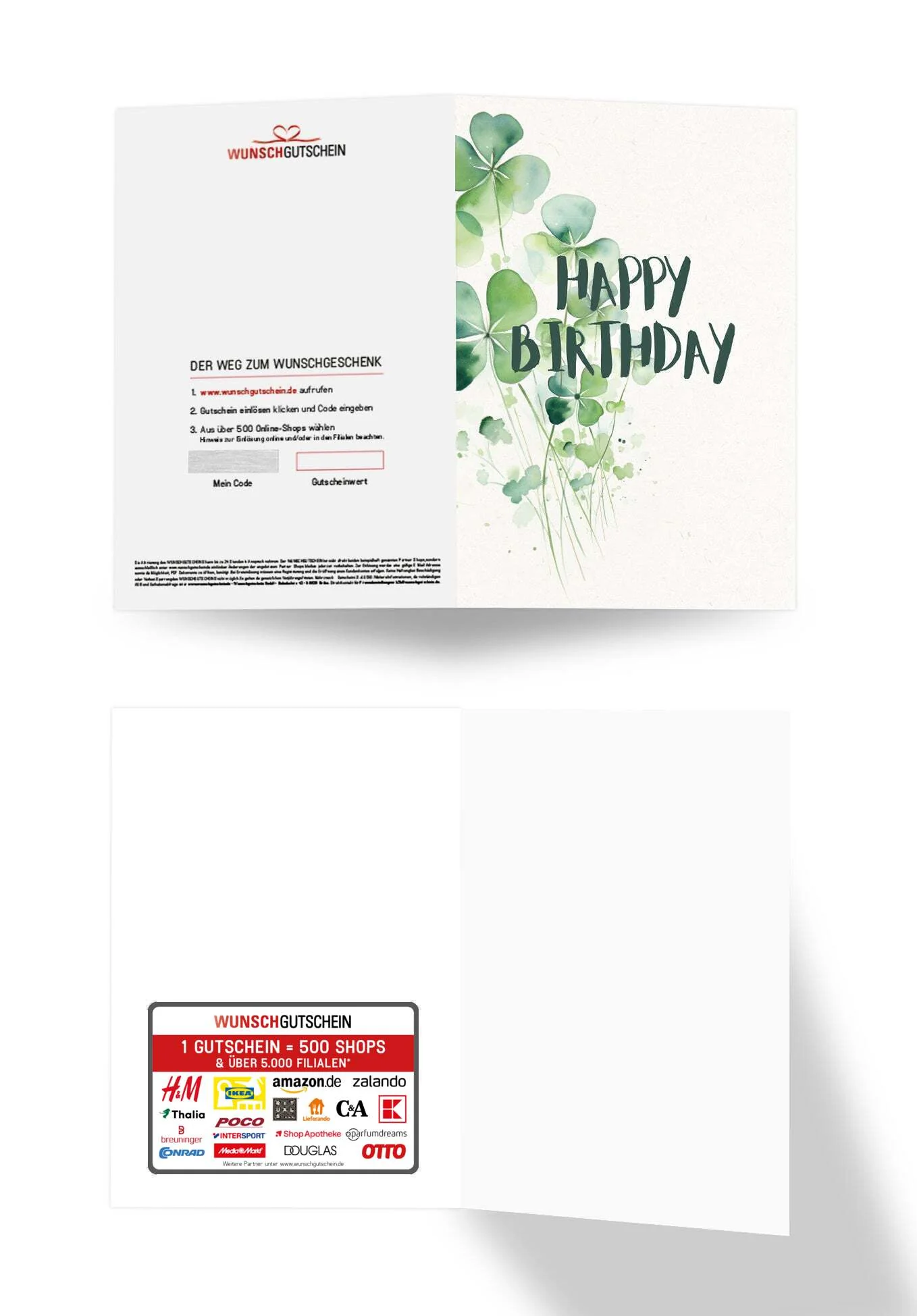 Happy Birthday - Kleeblatt PDF - Image 3